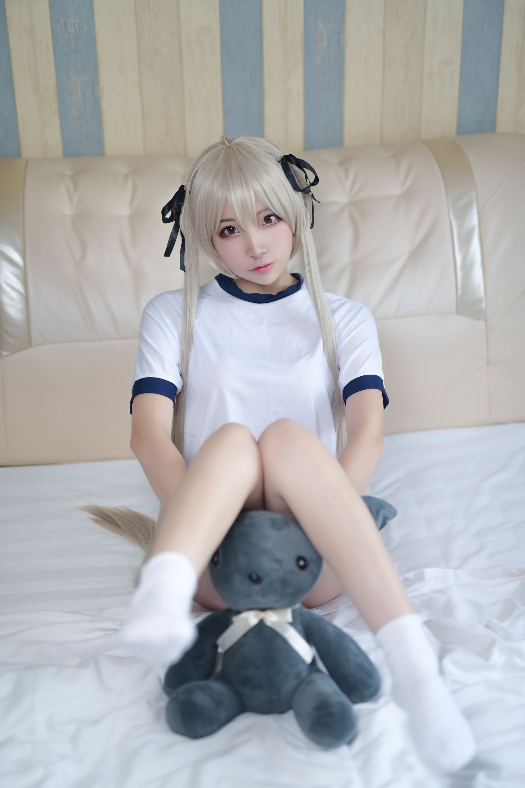 人气Coser二佐Nisa - 穹妹运动服-图18