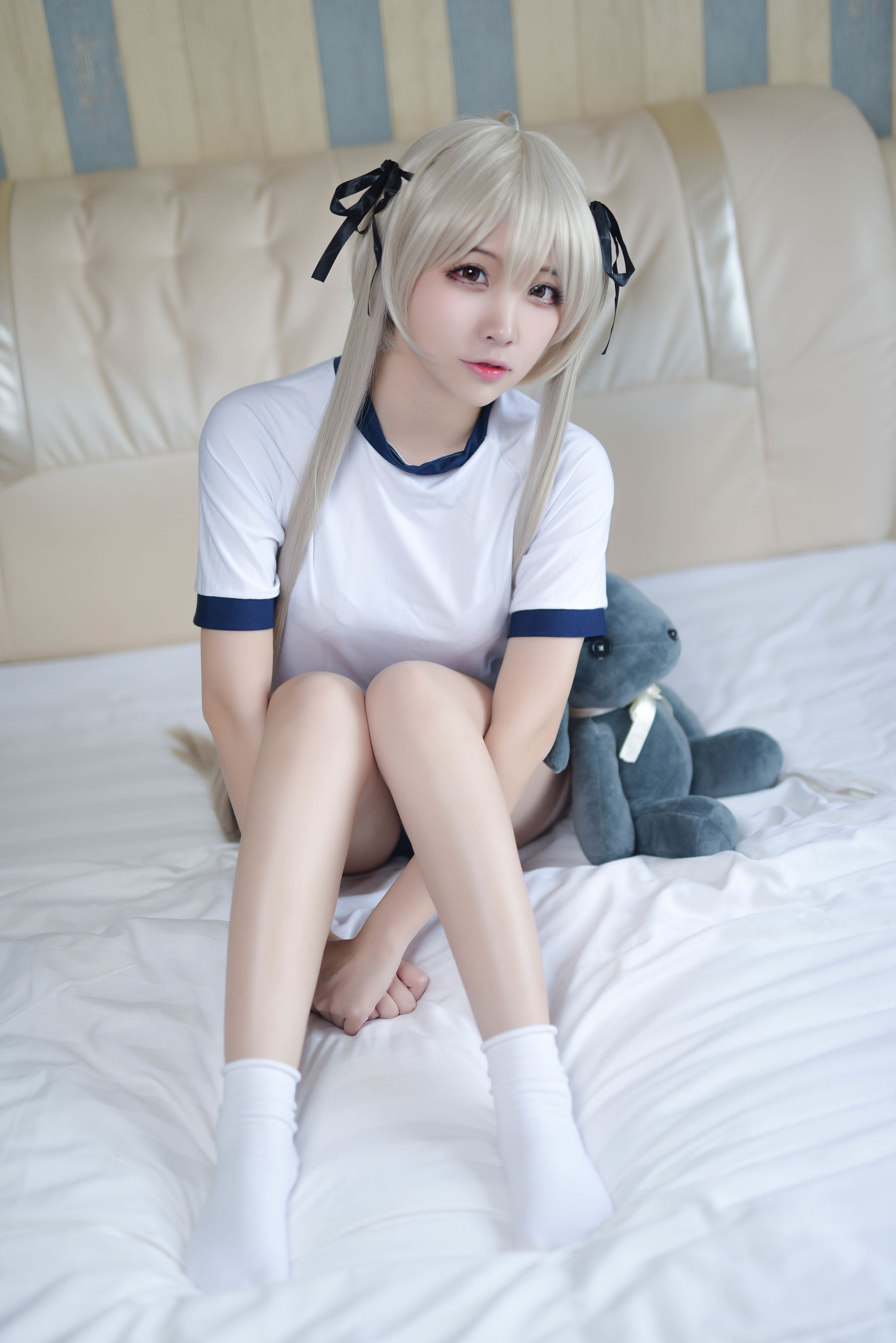 人气Coser二佐Nisa - 穹妹运动服-图19