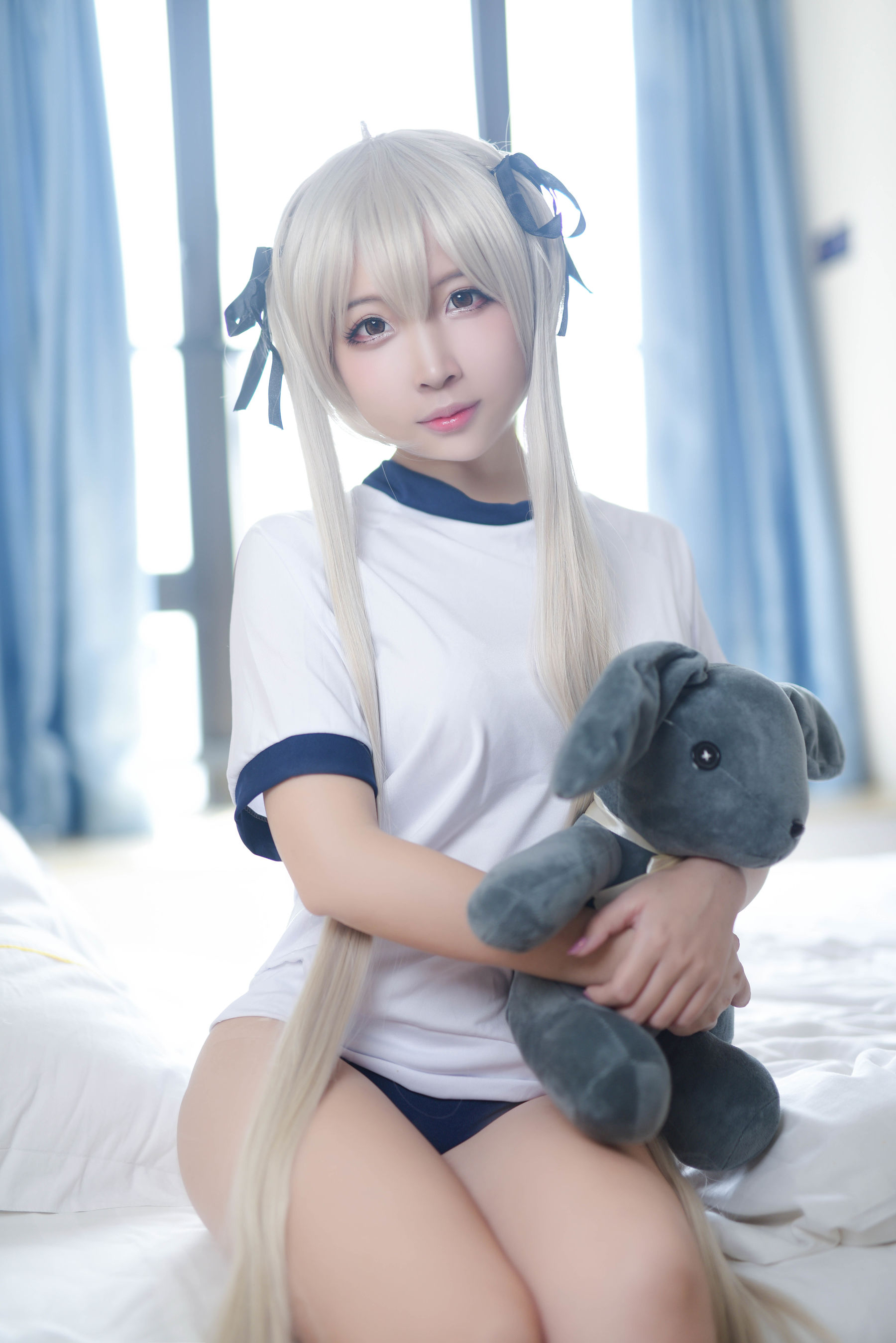 人气Coser二佐Nisa - 穹妹运动服-图20