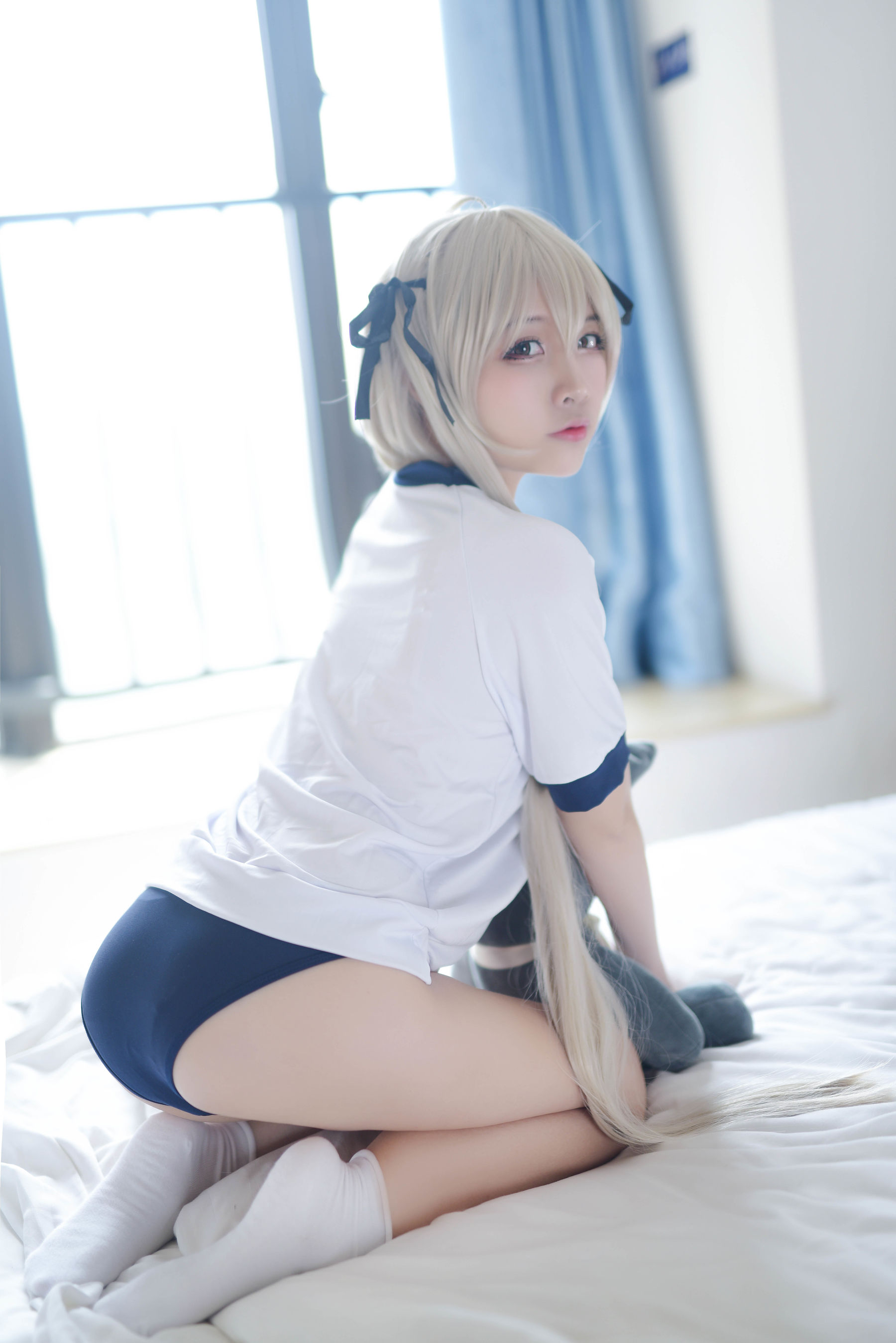 人气Coser二佐Nisa - 穹妹运动服-图21