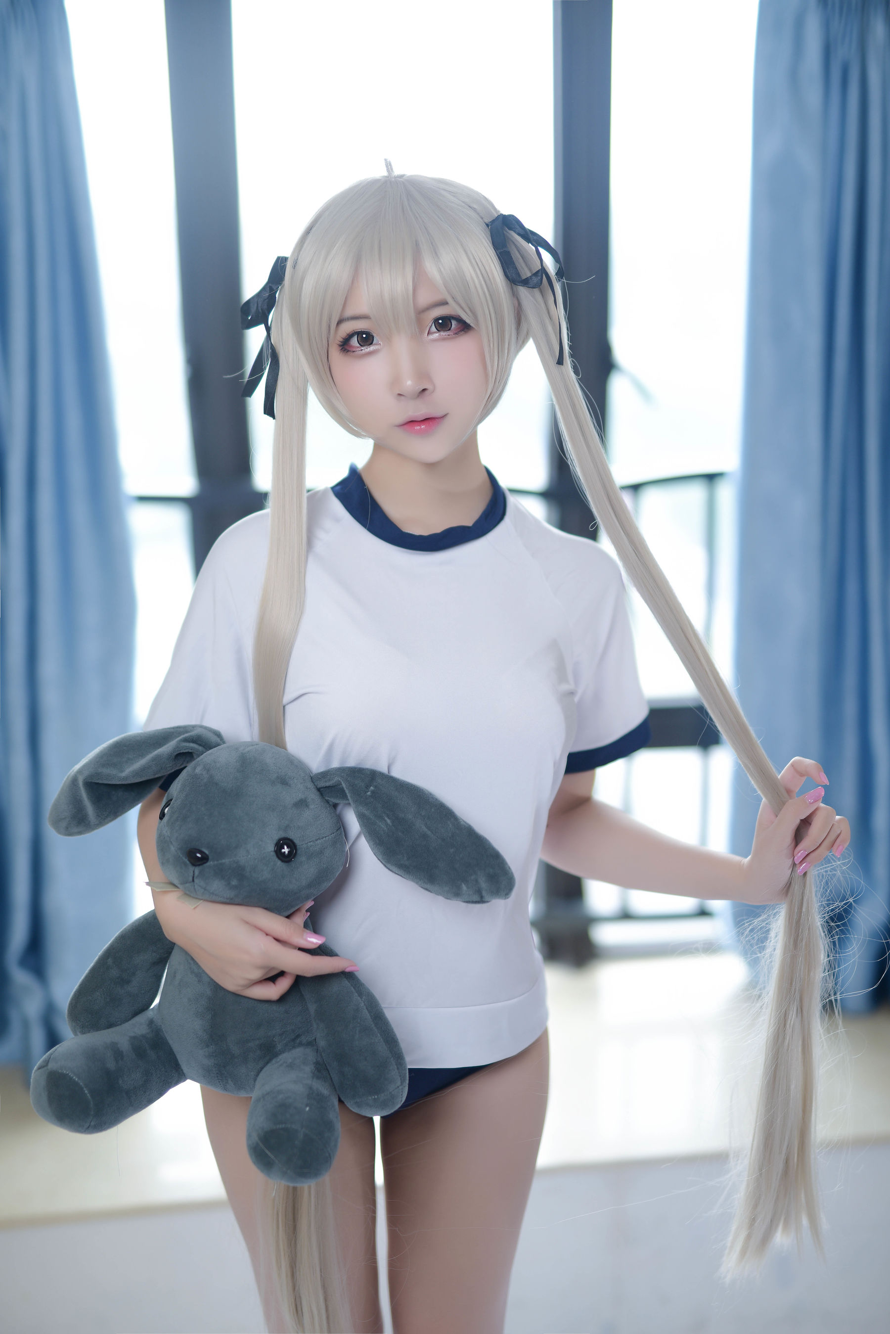 人气Coser二佐Nisa - 穹妹运动服-图24