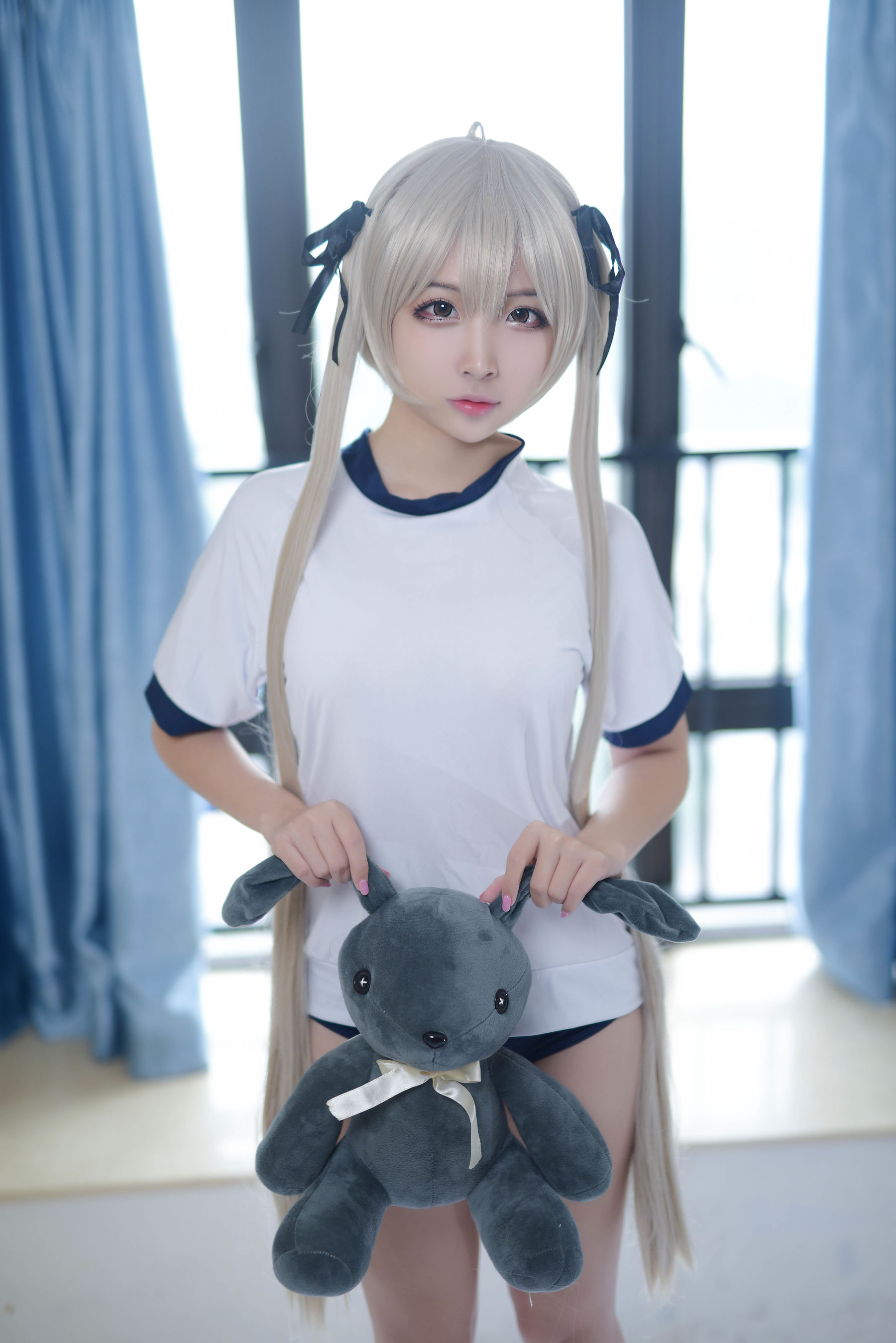 人气Coser二佐Nisa - 穹妹运动服-图25