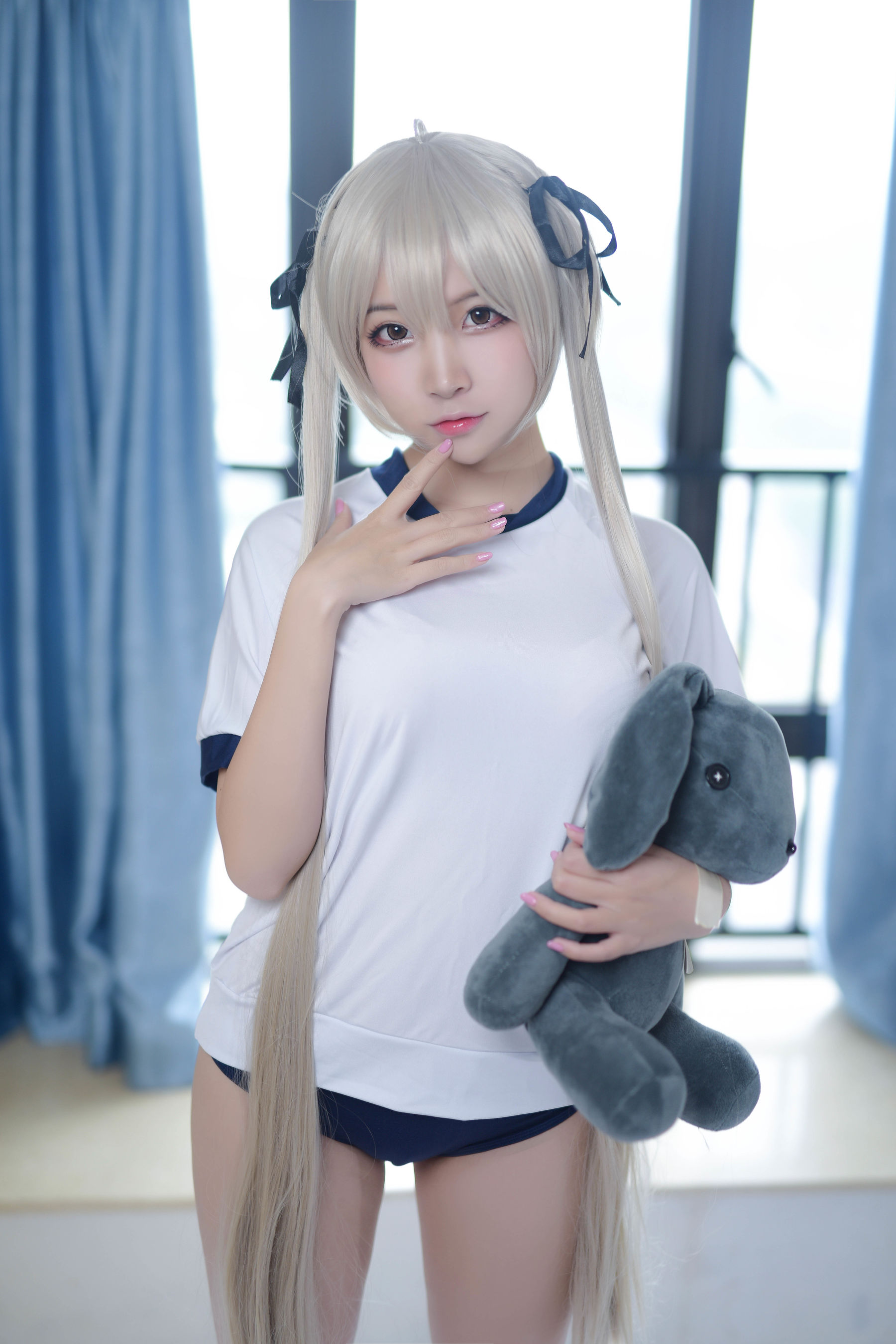 人气Coser二佐Nisa - 穹妹运动服-图26