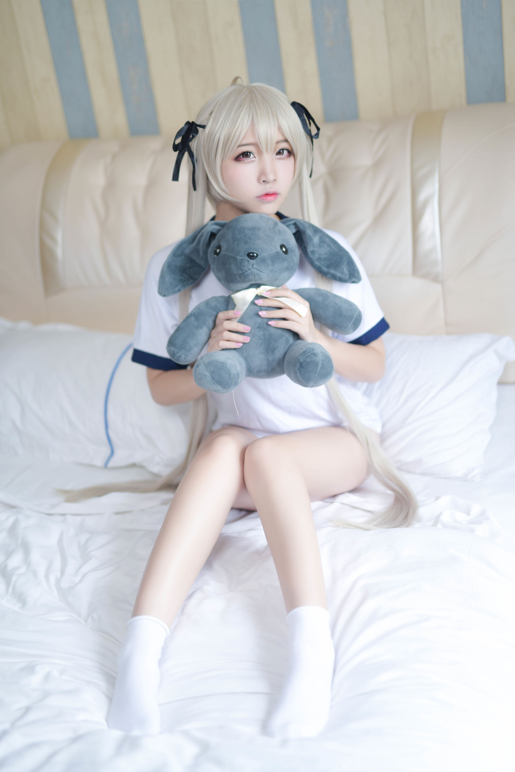 人气Coser二佐Nisa - 穹妹运动服-图3