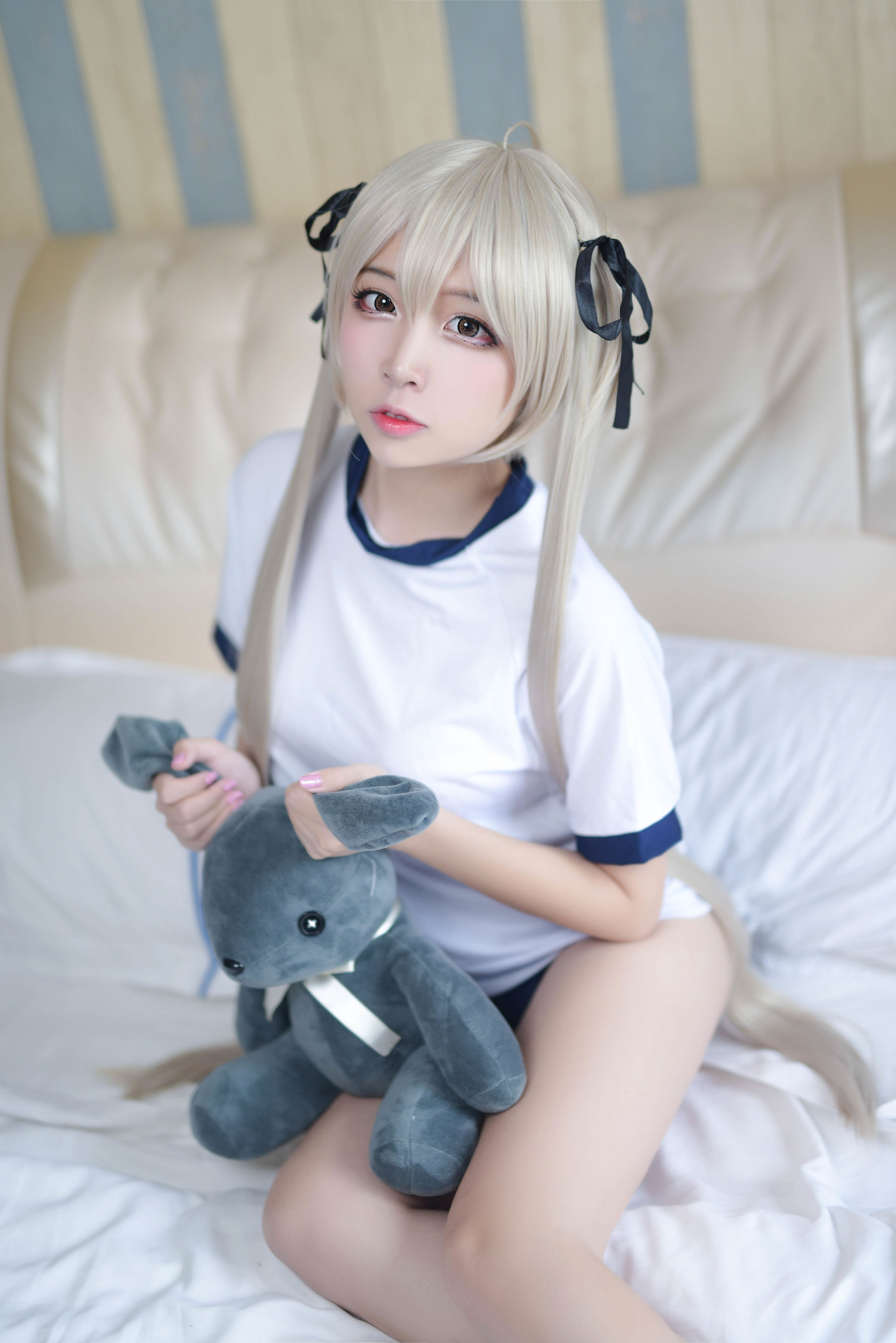 人气Coser二佐Nisa - 穹妹运动服-图5