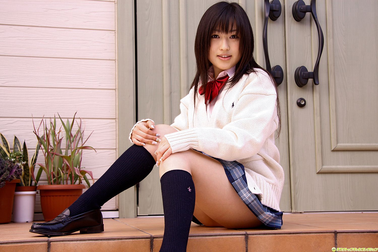 NO.584 Hatsumi Yoshida 吉田初美 制服美少女天国-图0