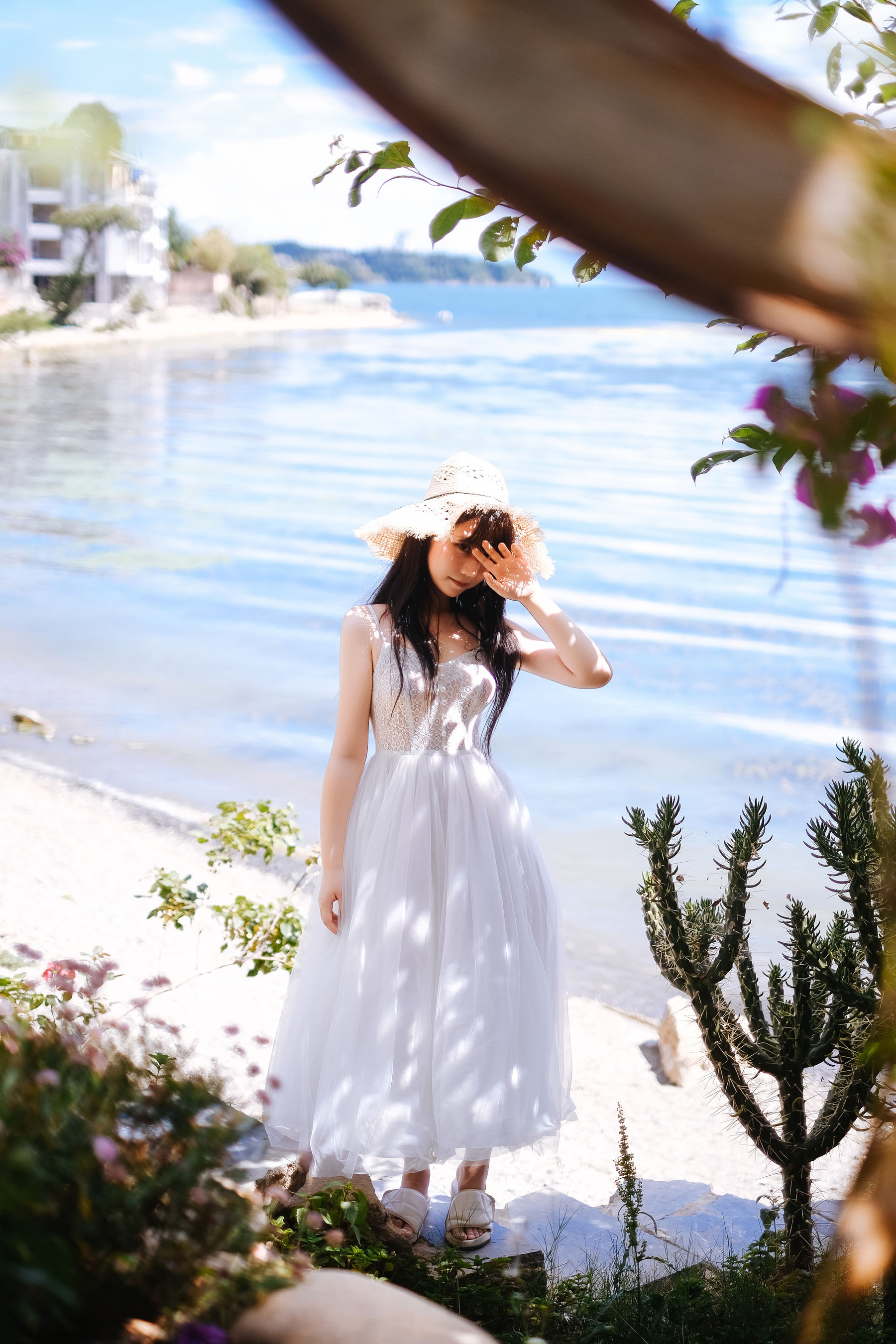 VOL.305 静夏白裙-图9