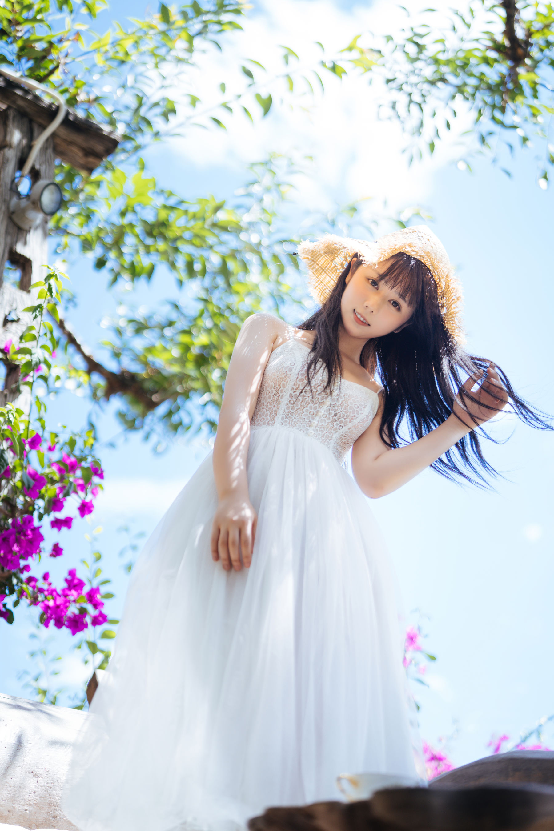 VOL.305 静夏白裙-图14