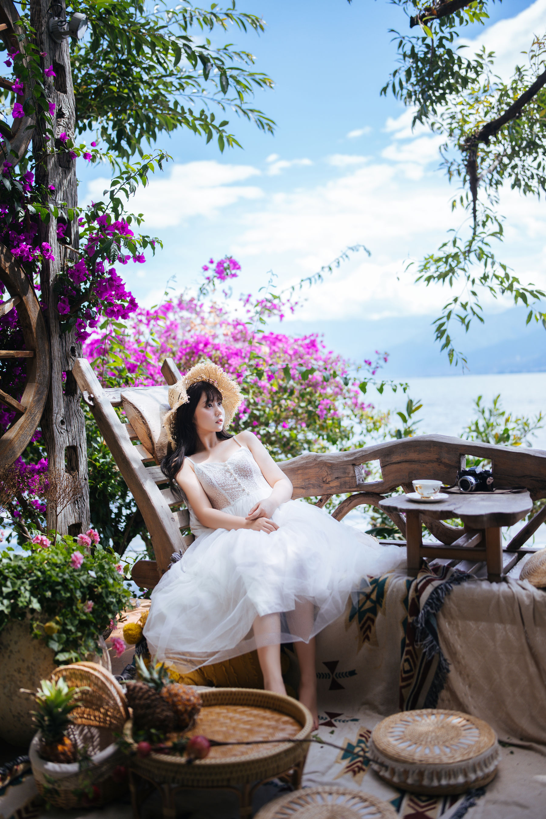 VOL.305 静夏白裙-图1
