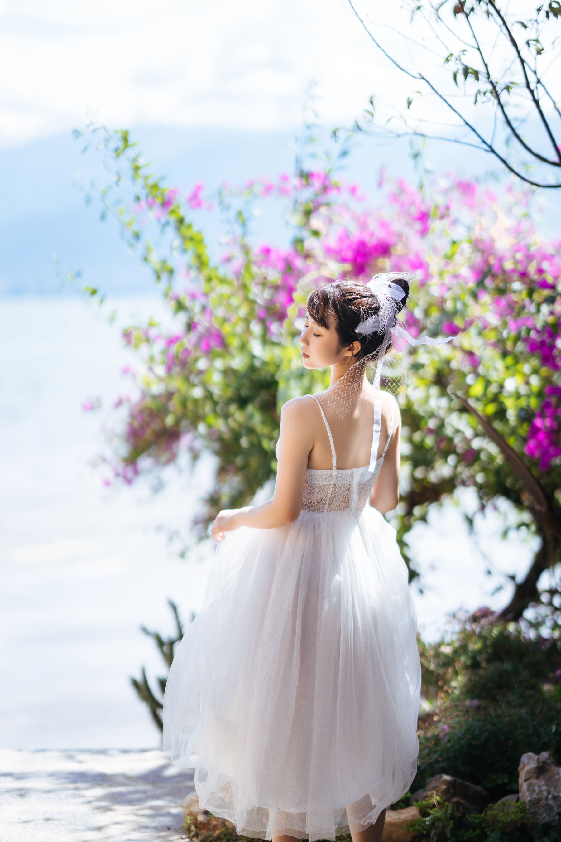 VOL.305 静夏白裙-图27
