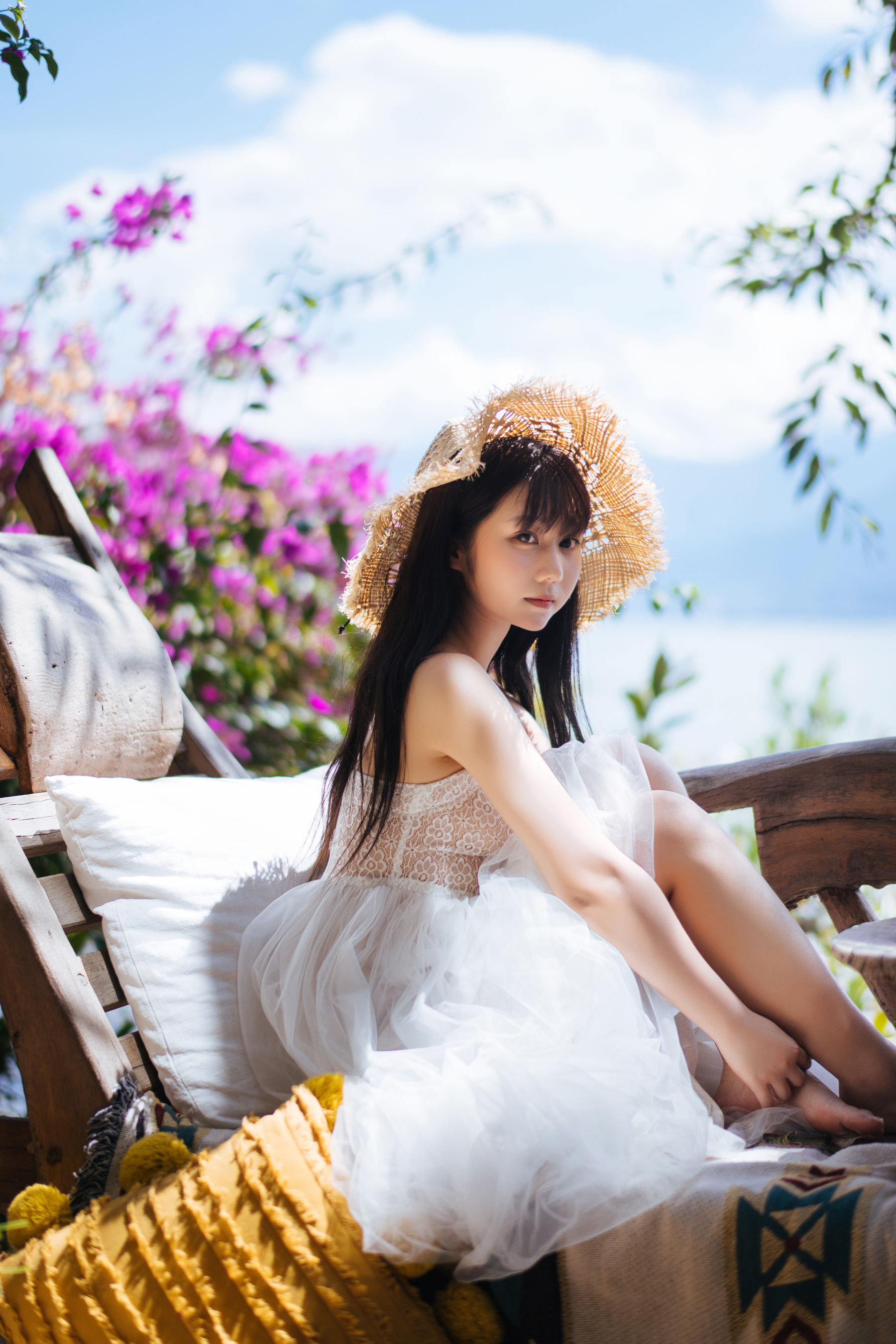 VOL.305 静夏白裙-图33