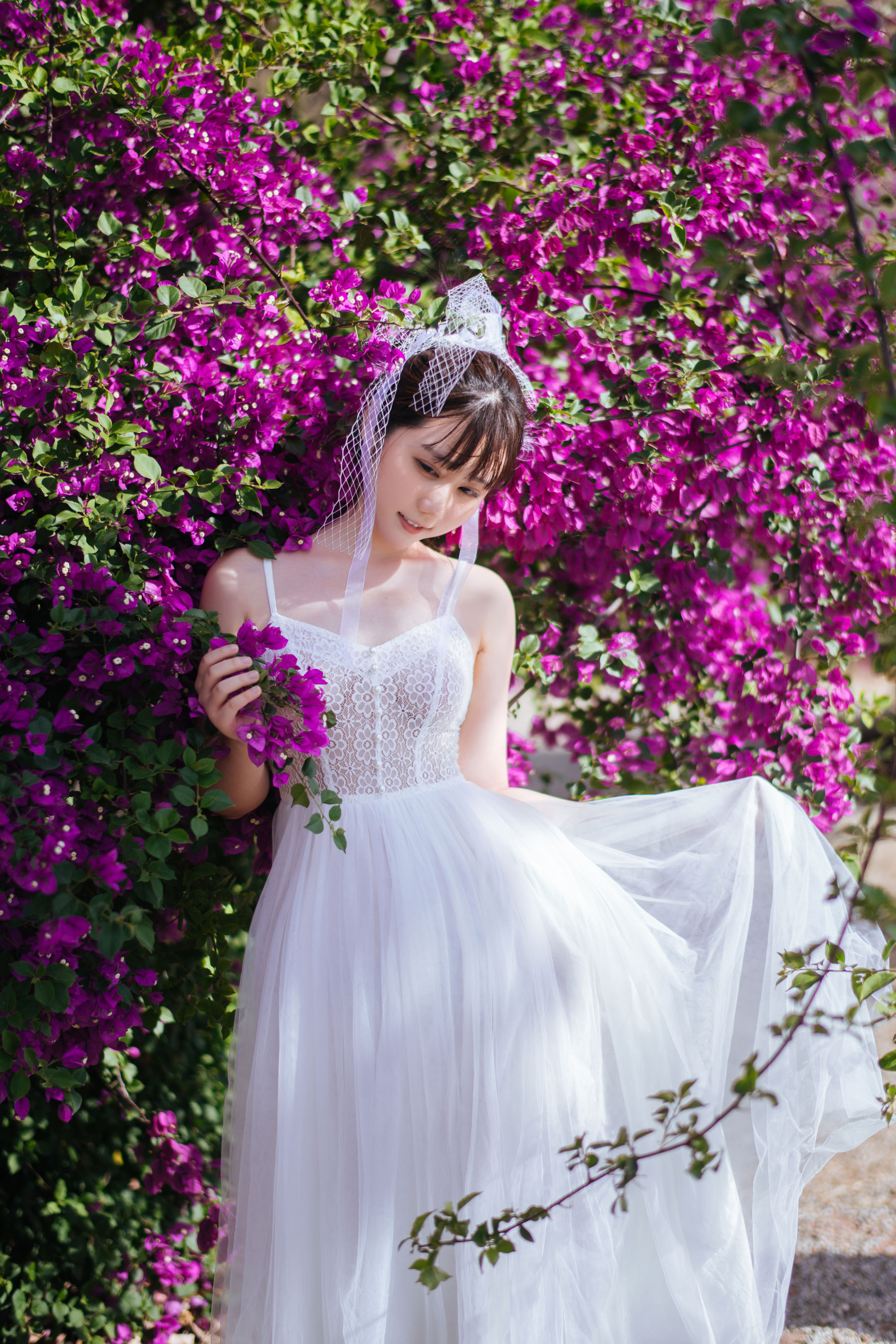 VOL.305 静夏白裙-图3