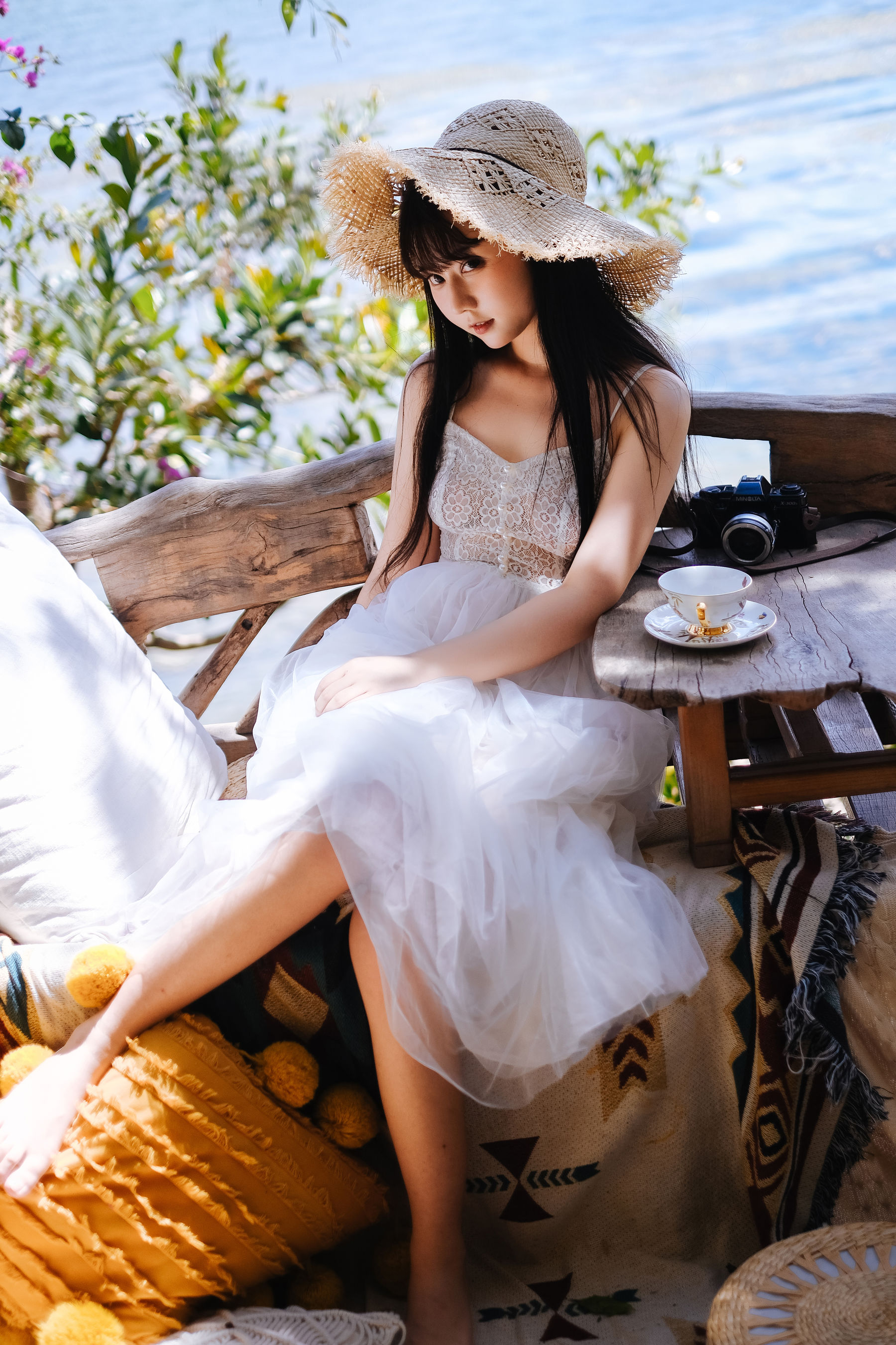 VOL.305 静夏白裙-图7