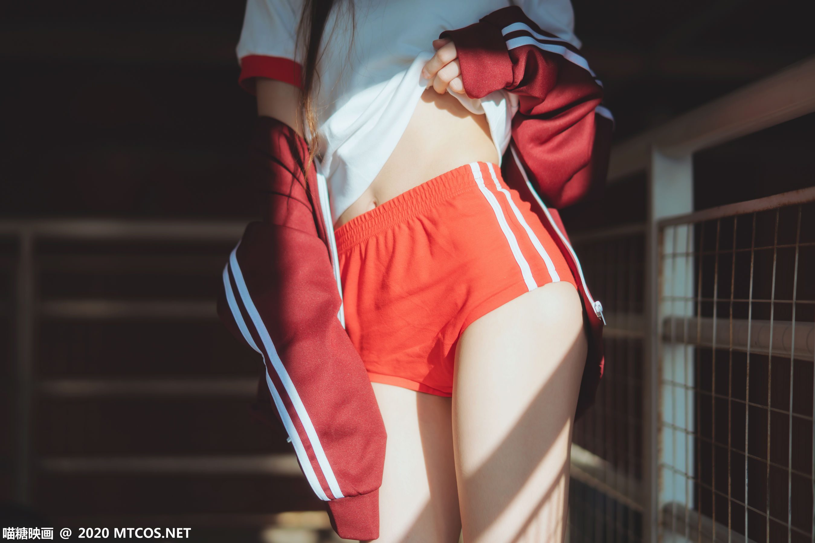 VOL.308 红色体操服-图11