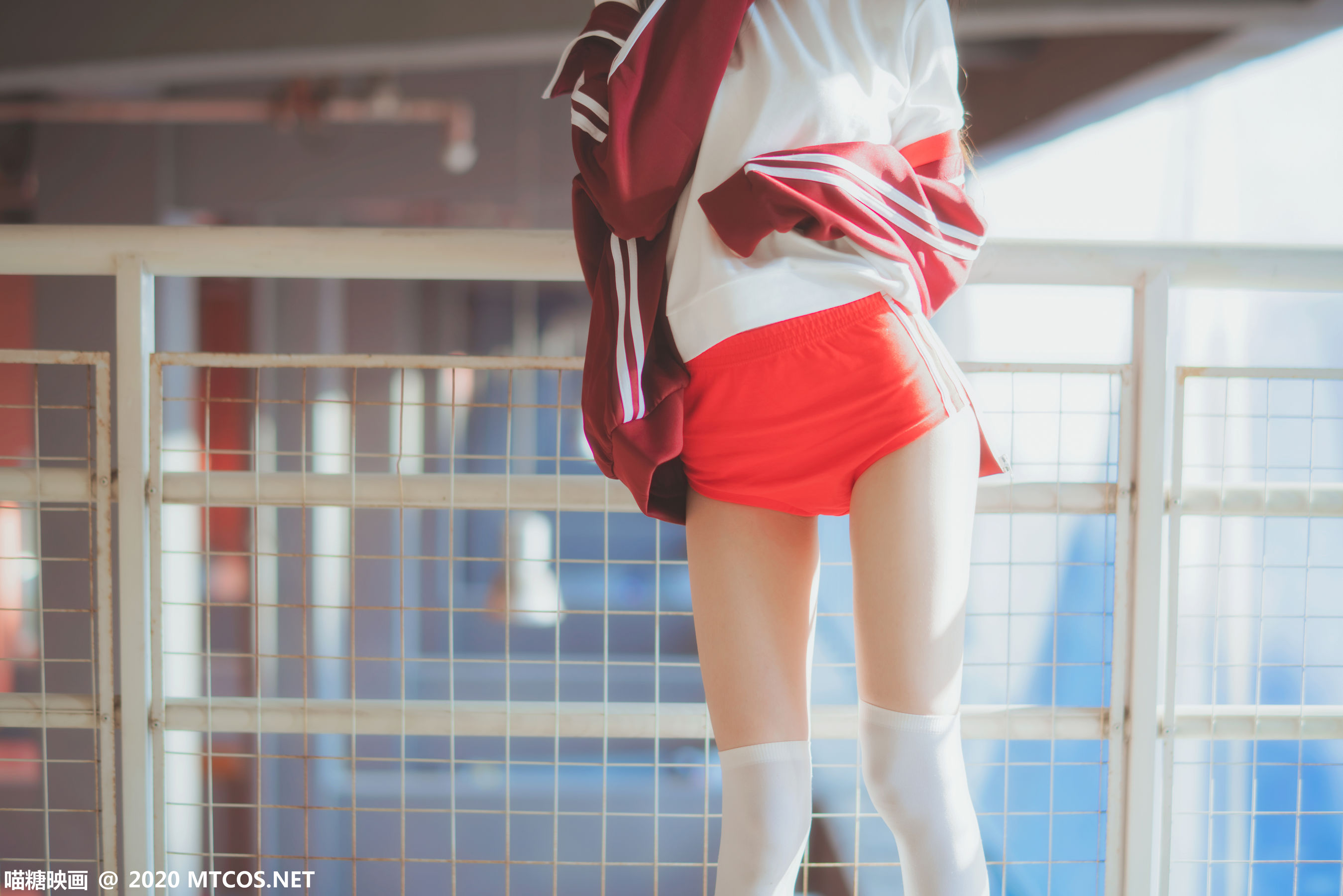 VOL.308 红色体操服-图17