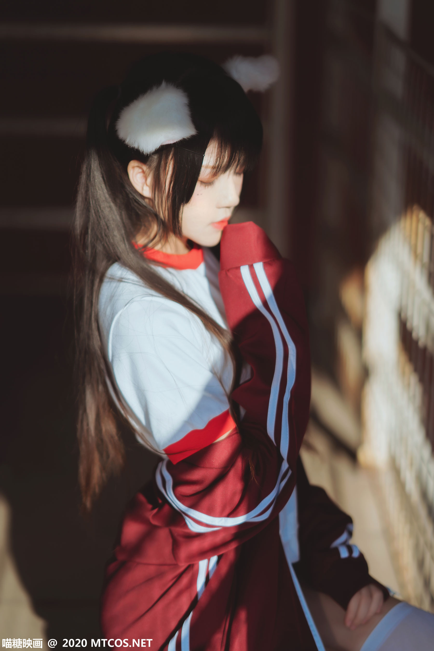 VOL.308 红色体操服-图1