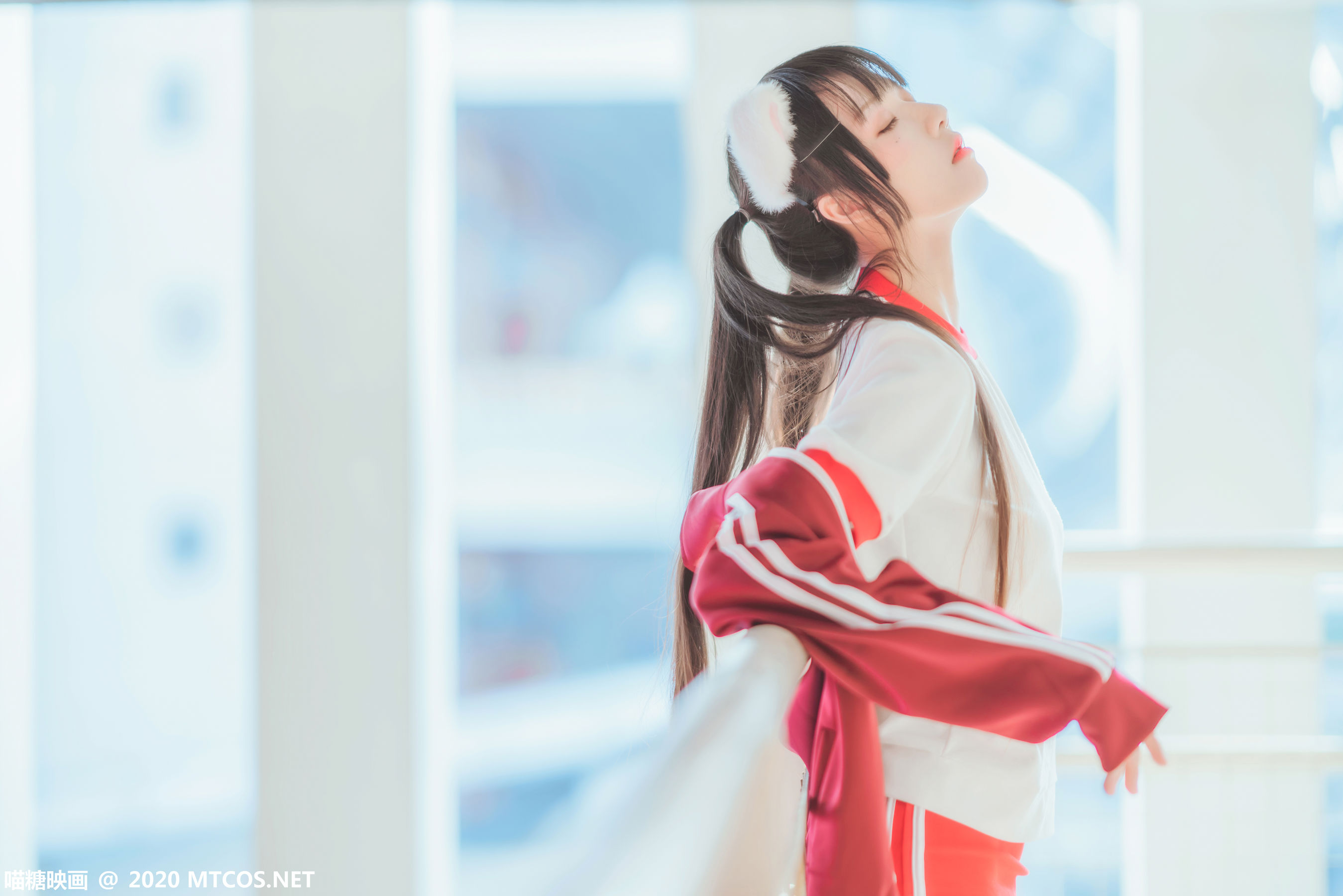 VOL.308 红色体操服-图19