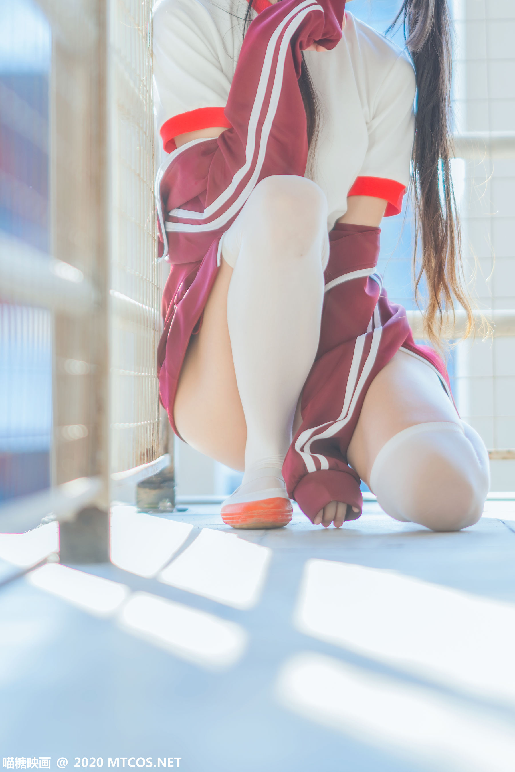 VOL.308 红色体操服-图22