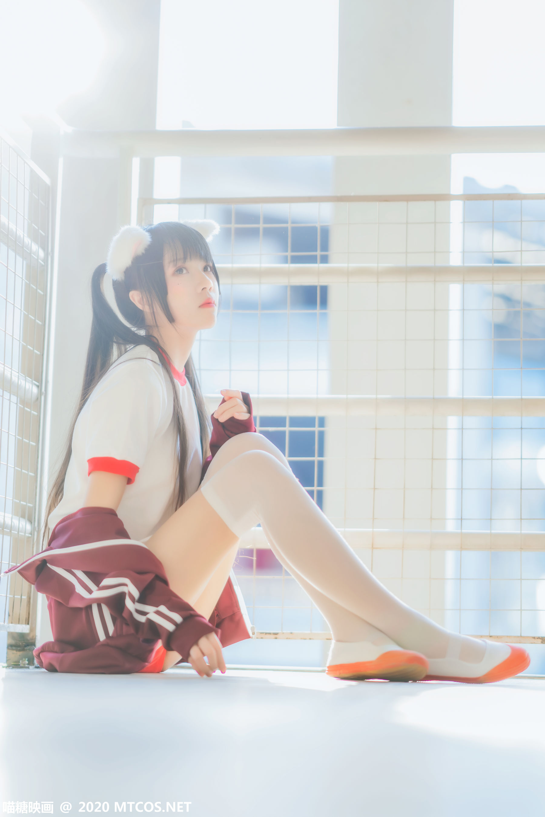 VOL.308 红色体操服-图25