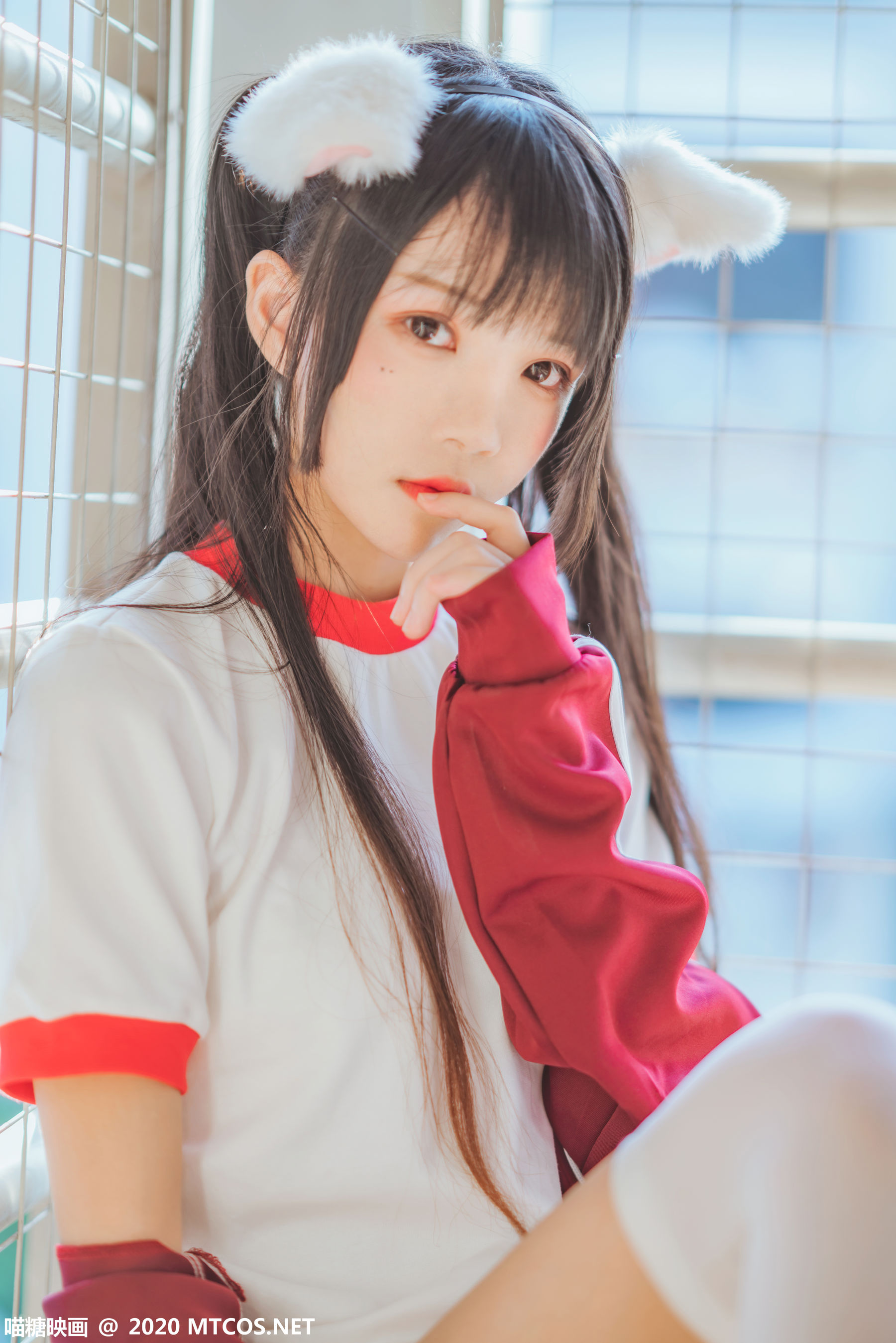 VOL.308 红色体操服-图26