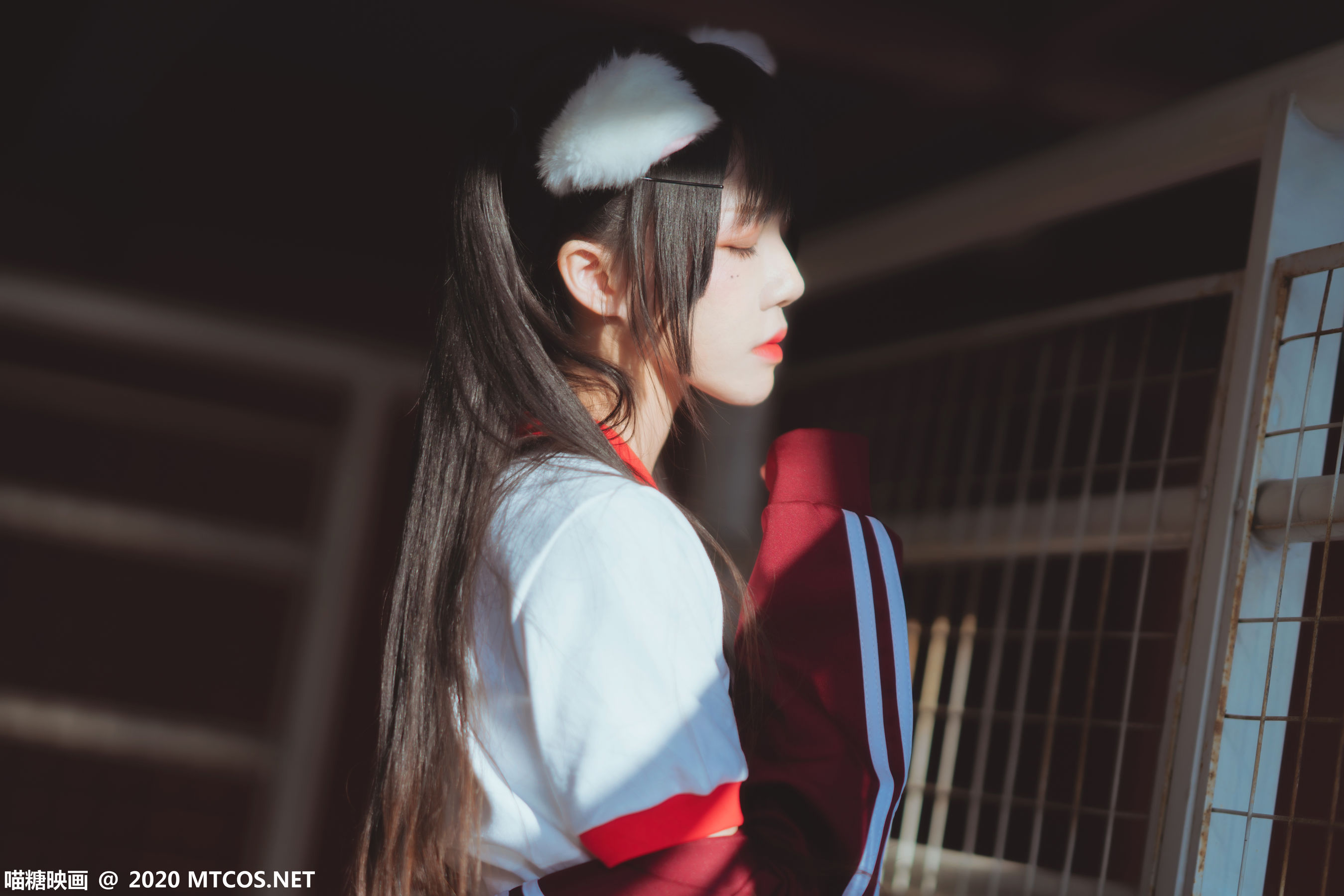 VOL.308 红色体操服-图2