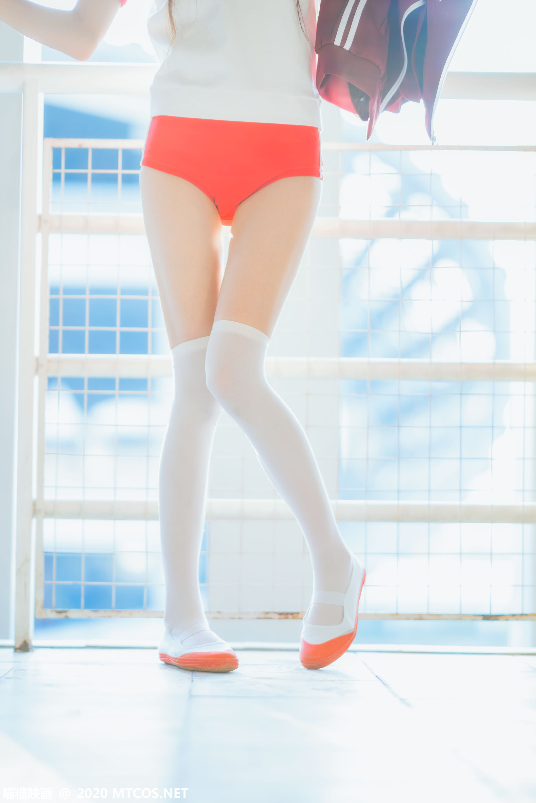 VOL.308 红色体操服-图33