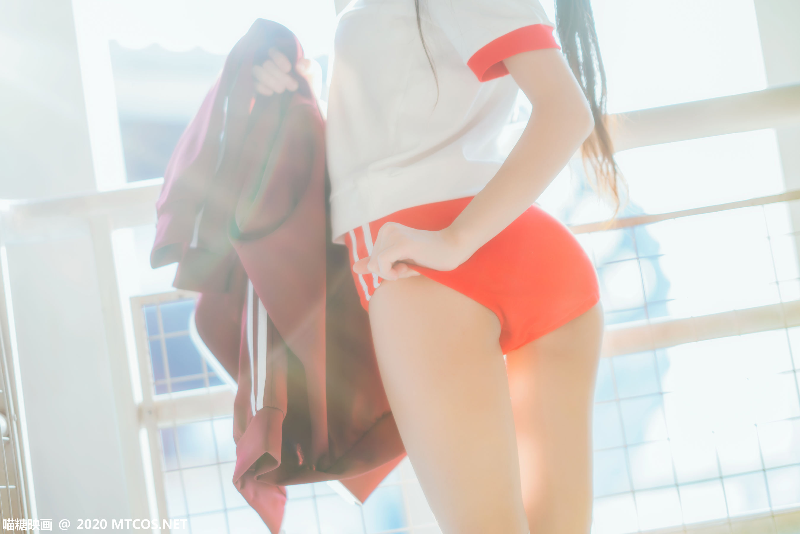 VOL.308 红色体操服-图34