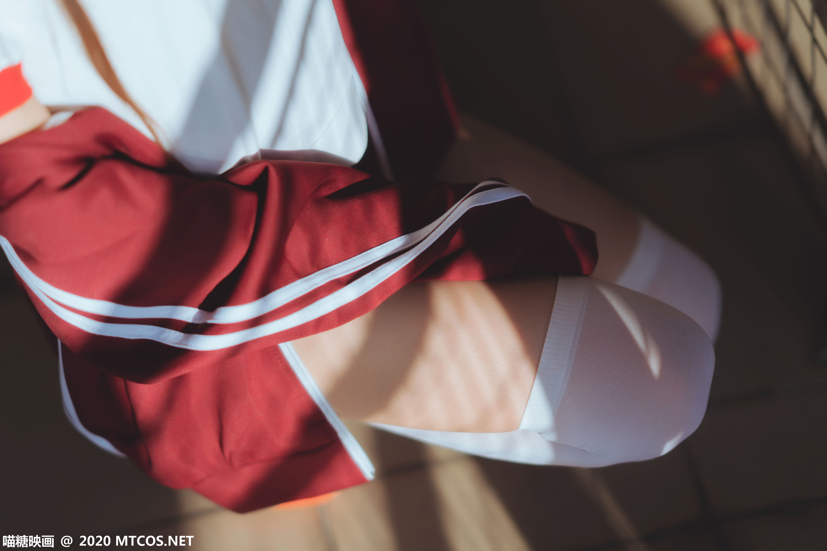 VOL.308 红色体操服-图4