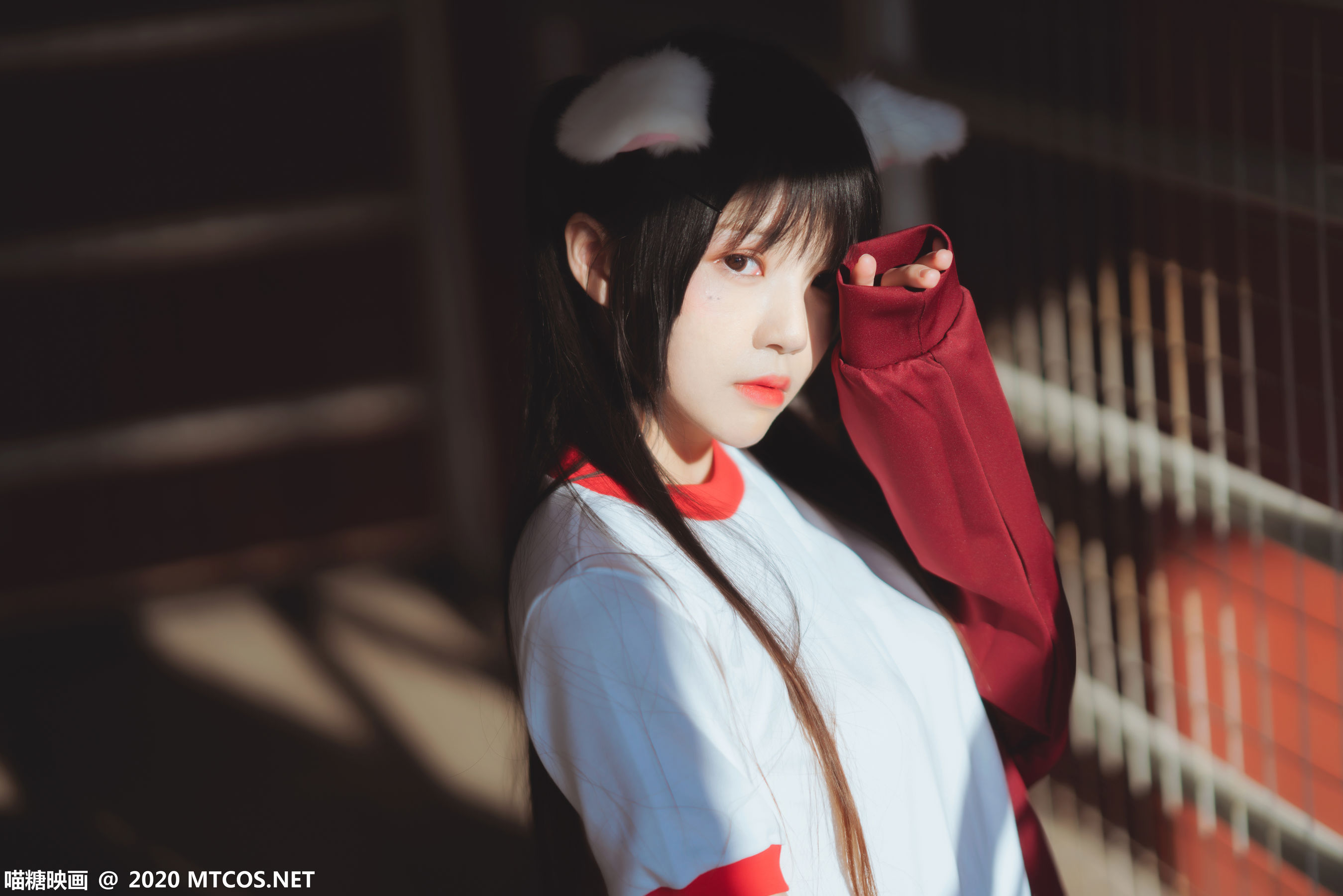 VOL.308 红色体操服-图5