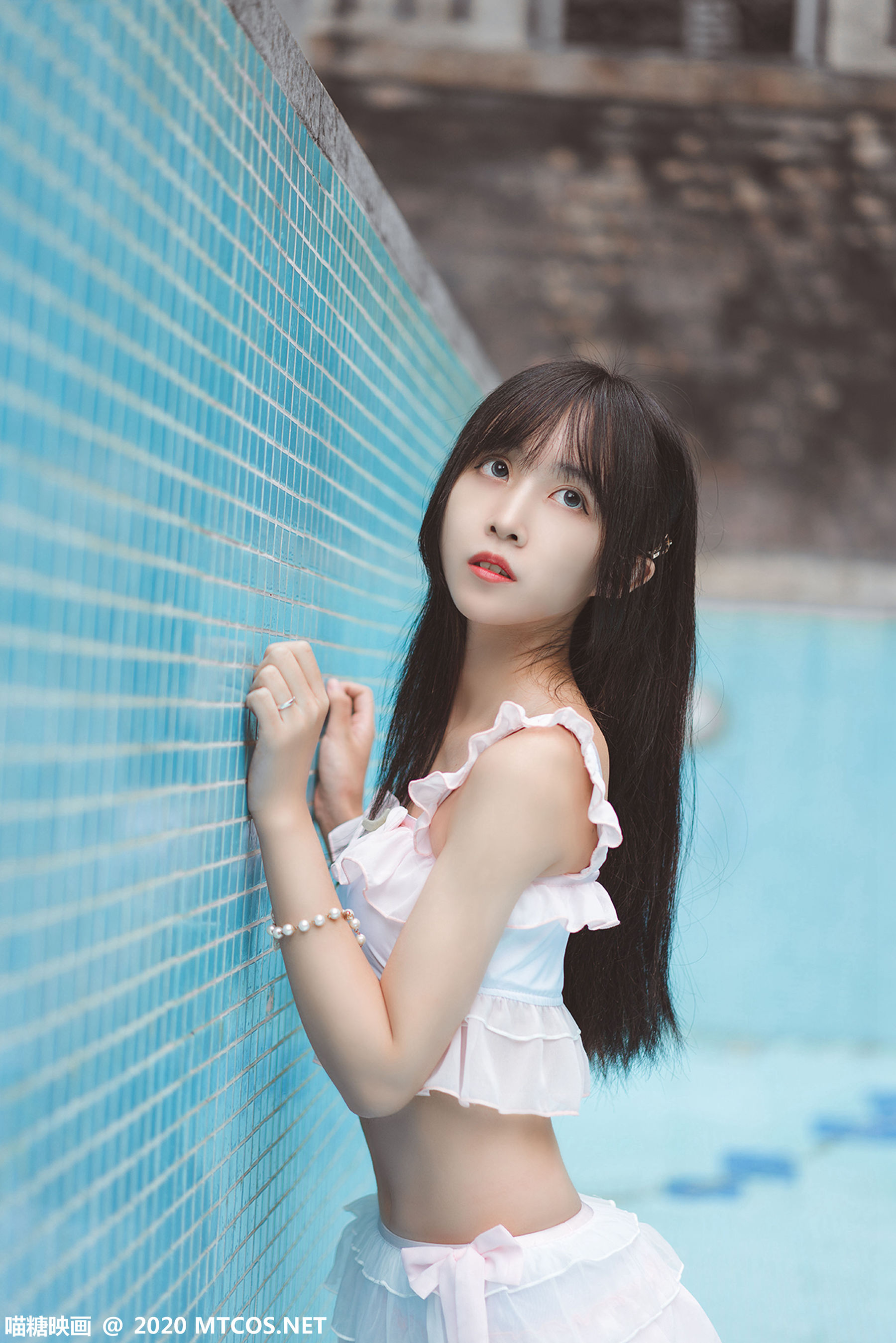 VOL.312 泳池萌妹-图21