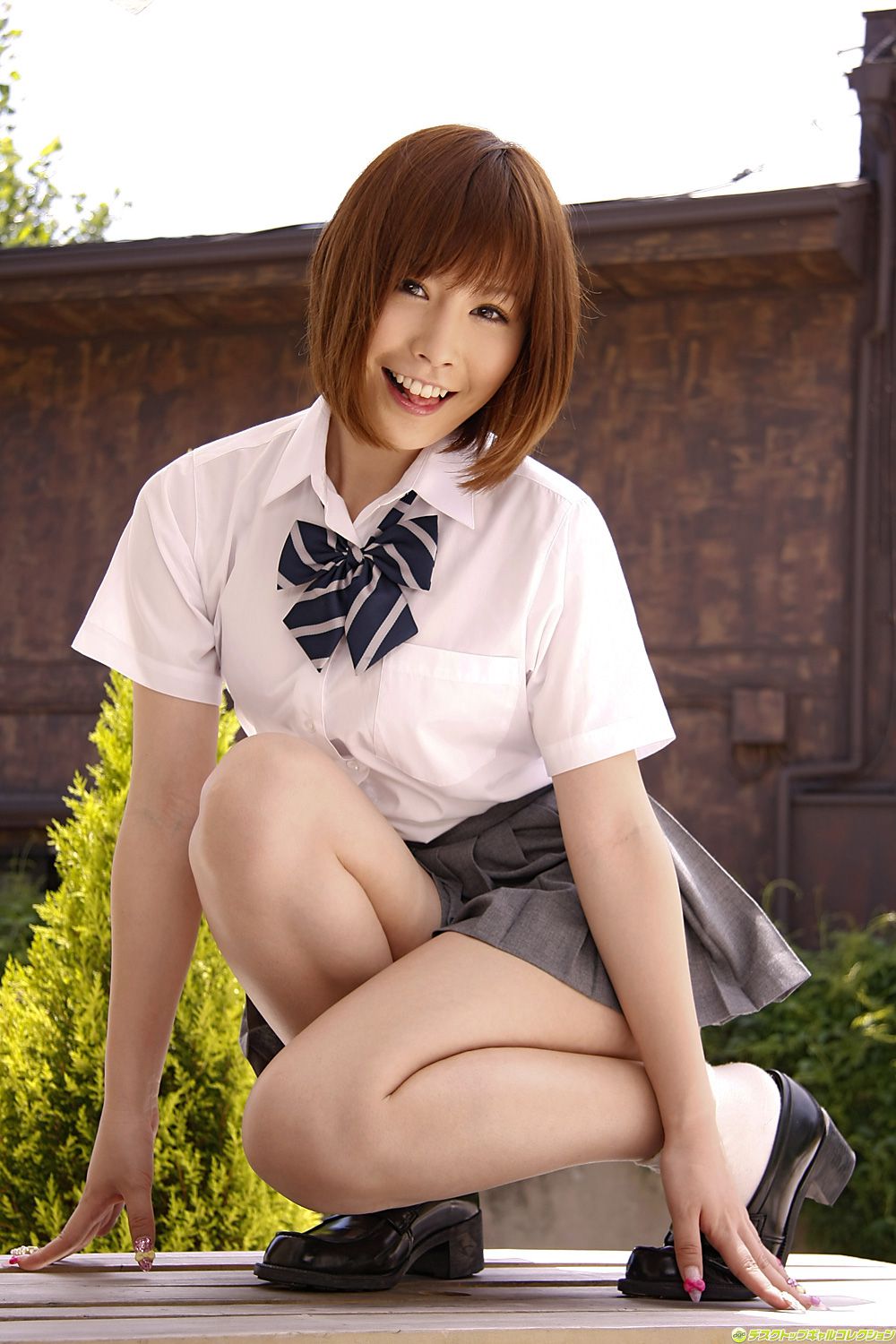 NO.618 Iyo Hanaki 花木衣世/吉見衣世 制服美少女天国-图13