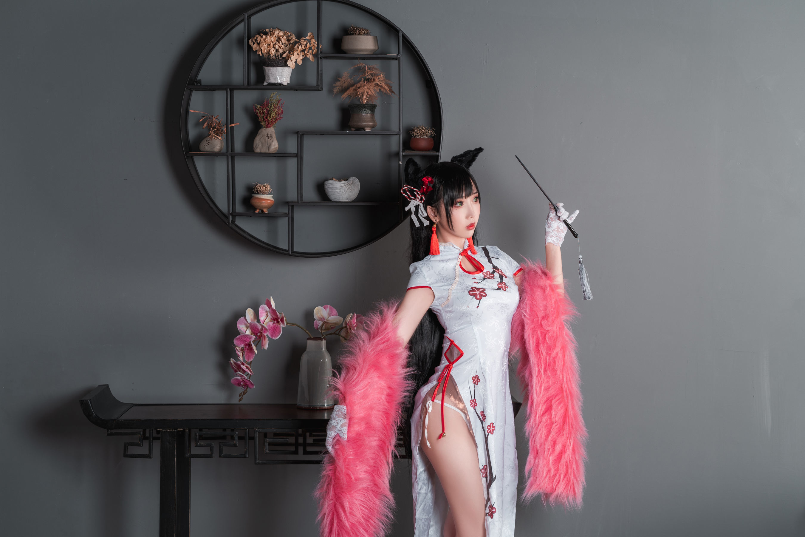 可爱人气Coser面饼仙儿 - 旗袍爱宕-图19