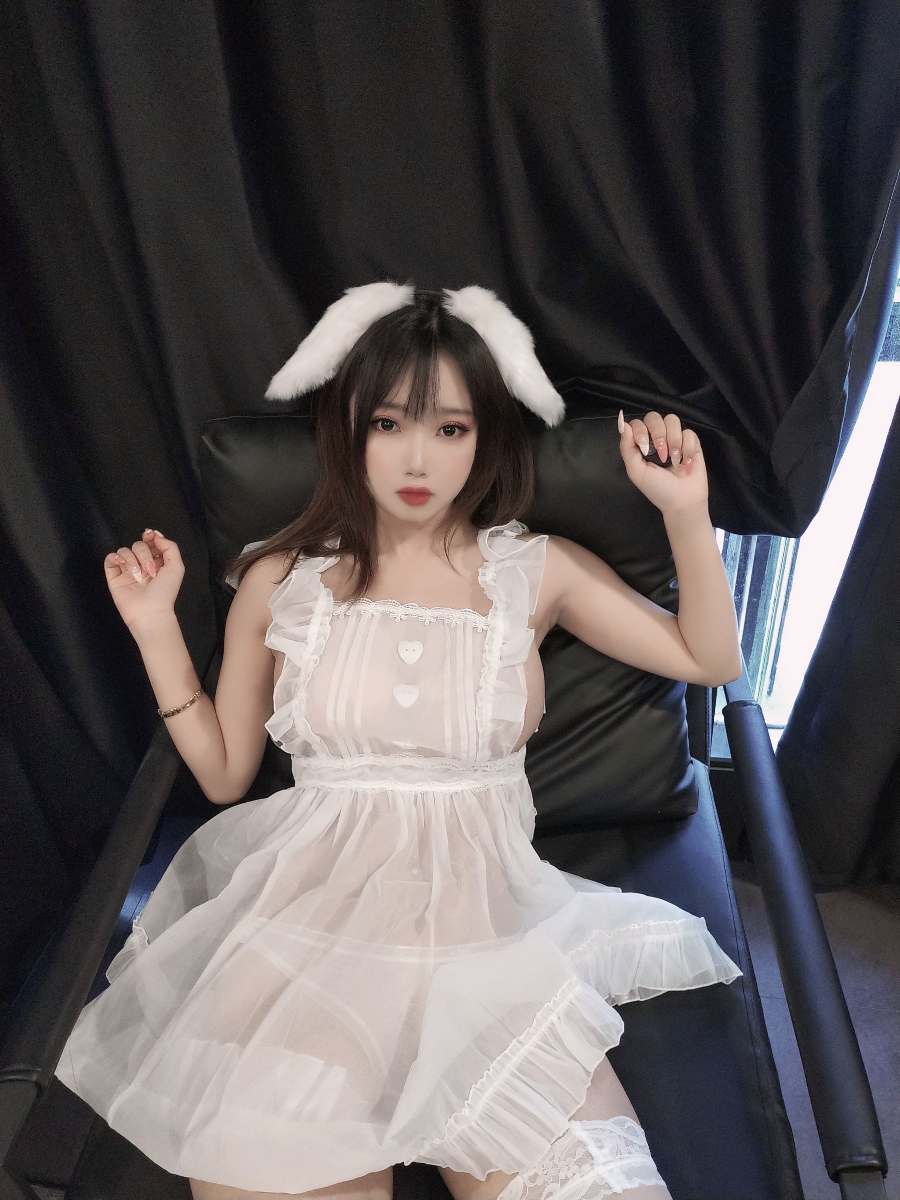 白嫩美少女鬼畜瑶 - 小羊围裙-图43