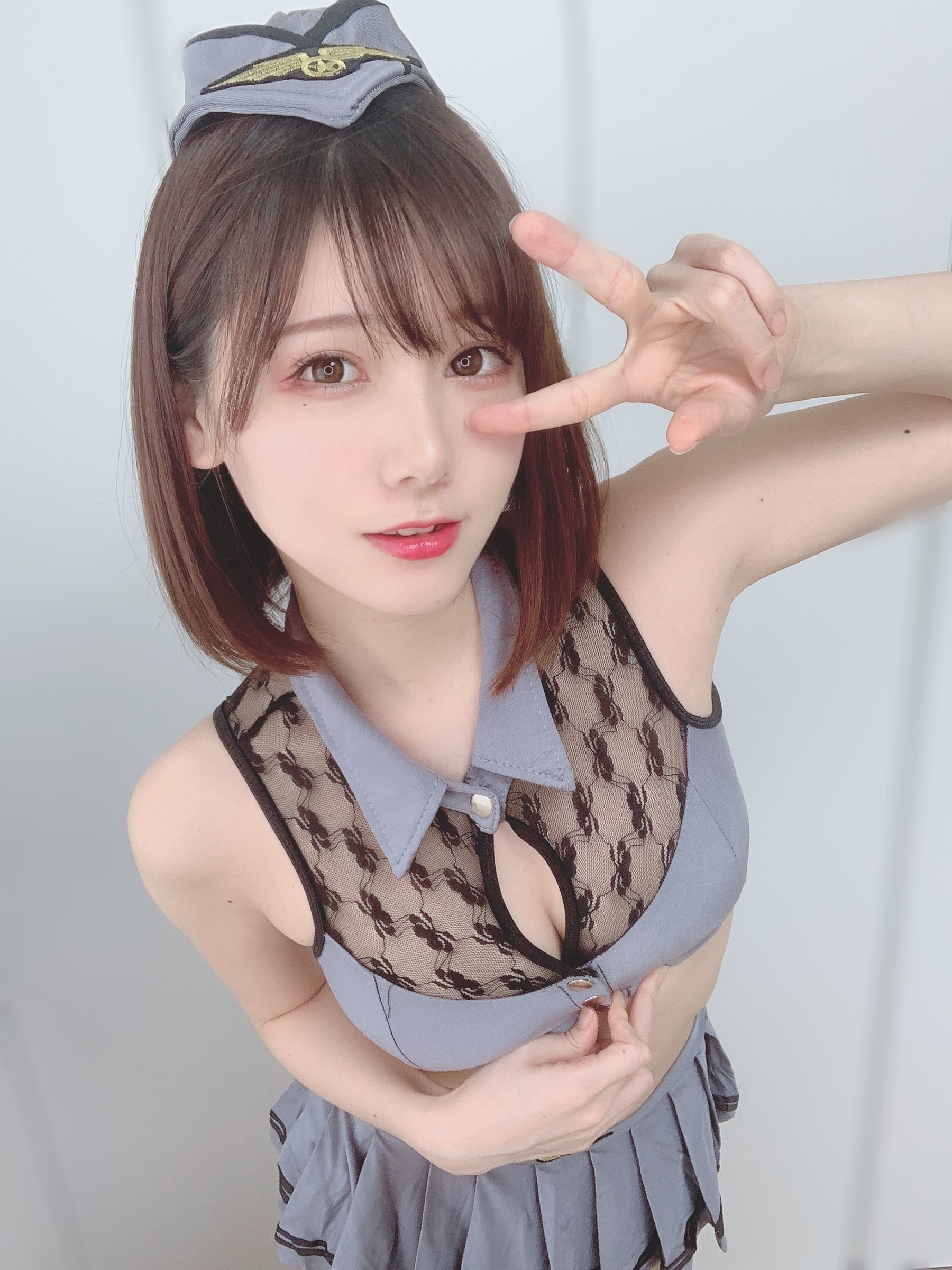 日本甜美COSERけんけん 2020.05 上から見るか下から見るか-图0