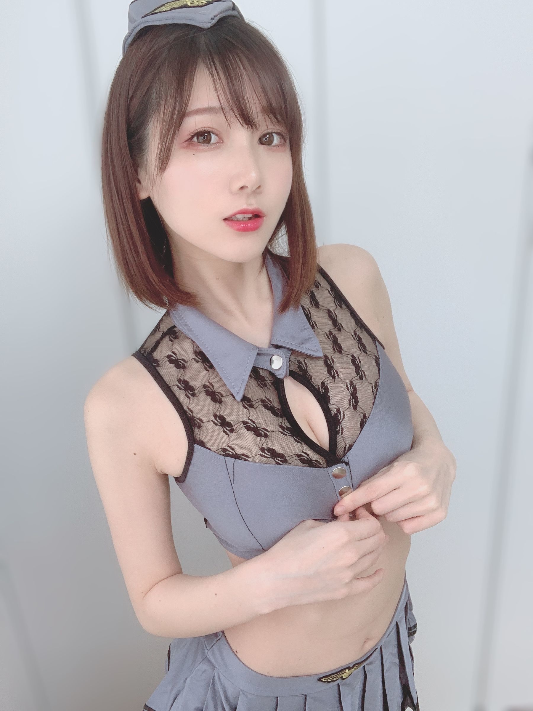 日本甜美COSERけんけん 2020.05 上から見るか下から見るか-图1