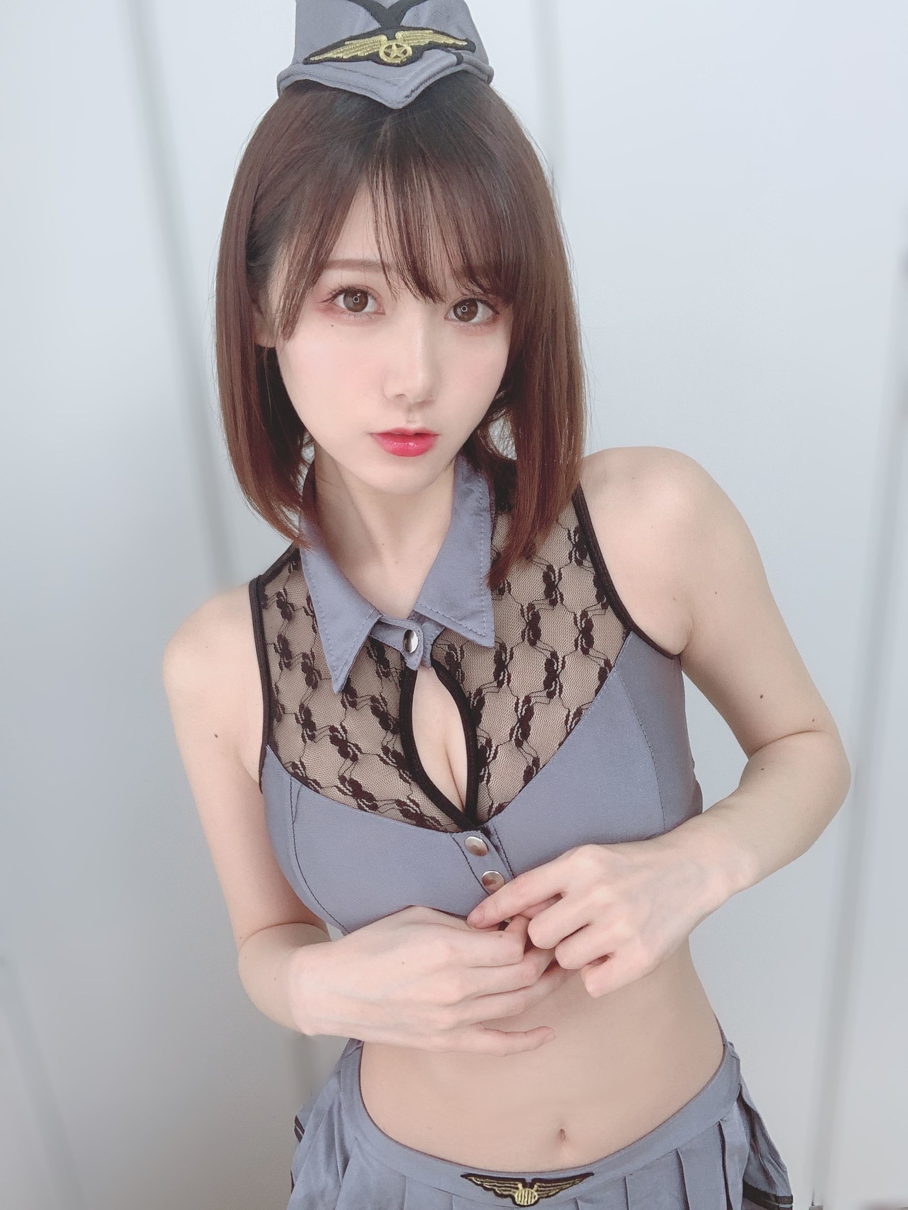 日本甜美COSERけんけん 2020.05 上から見るか下から見るか-图2