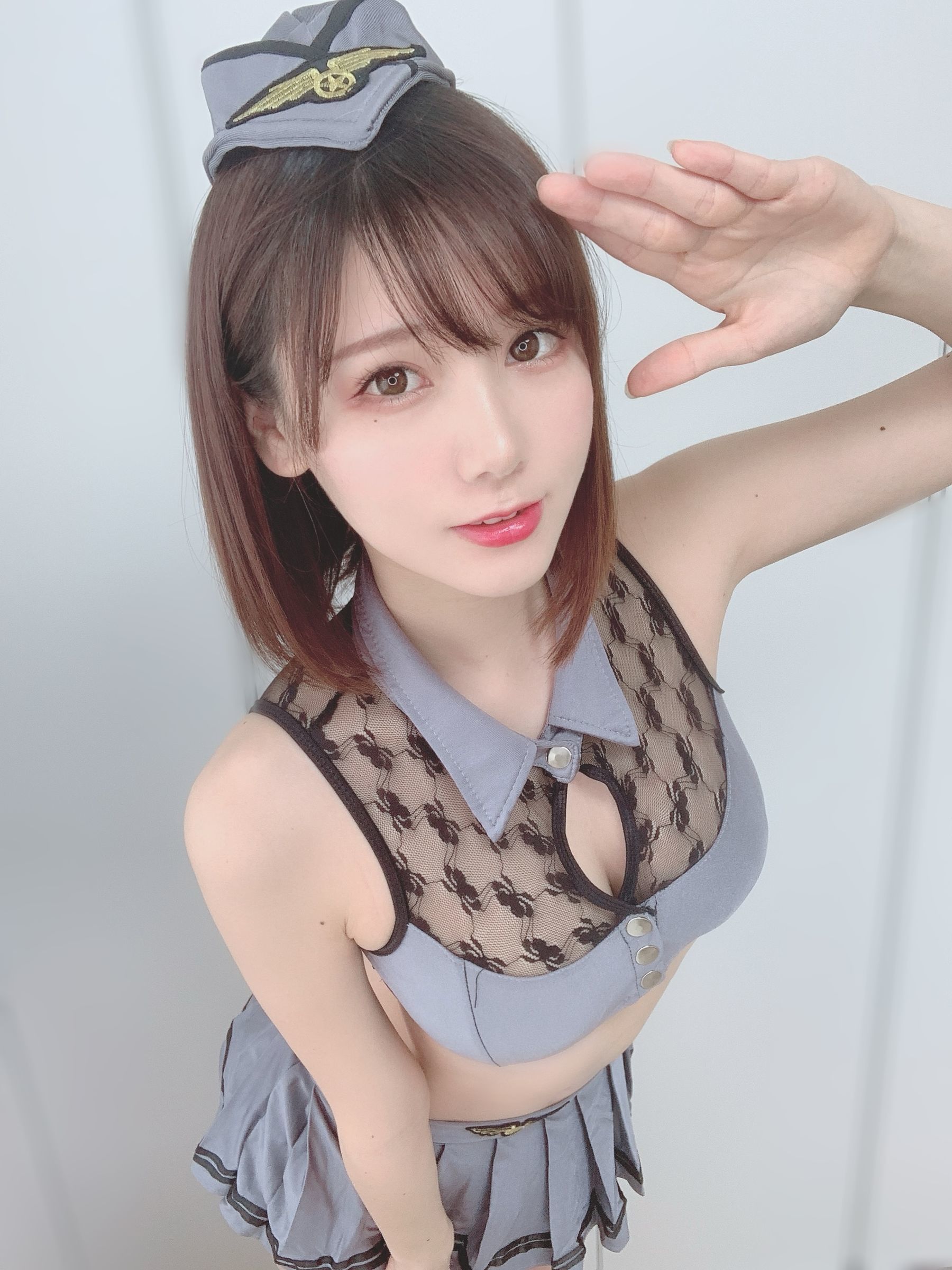 日本甜美COSERけんけん 2020.05 上から見るか下から見るか-图3