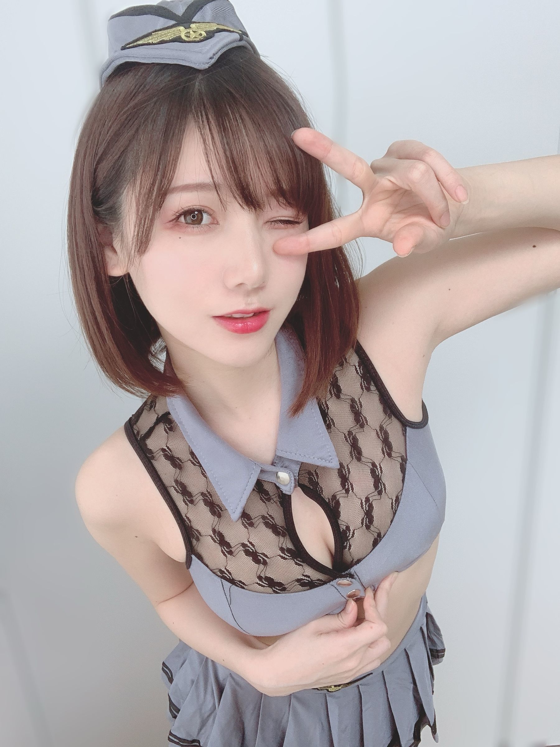日本甜美COSERけんけん 2020.05 上から見るか下から見るか-图5