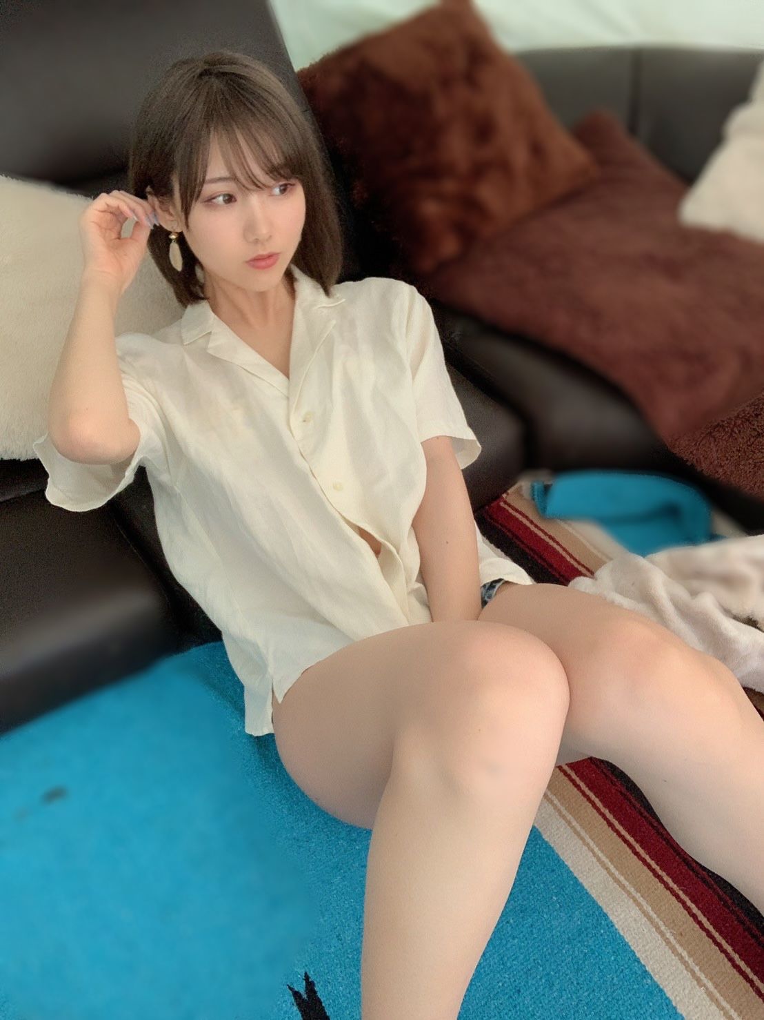 日本甜美COSERけんけん 2020.08 チェック柄水着-图24