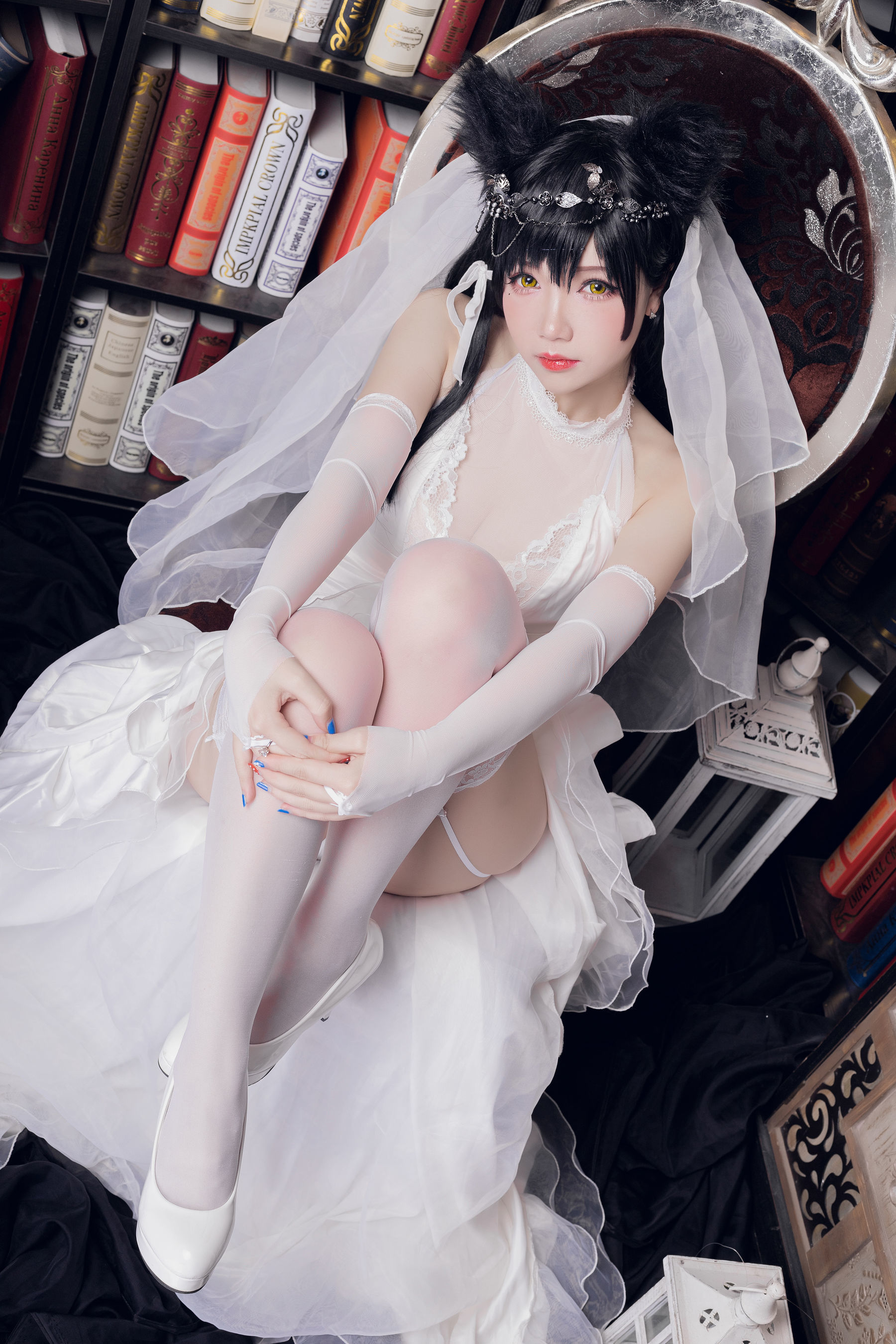 动漫博主雪晴Astra - 爱宕花嫁-图3