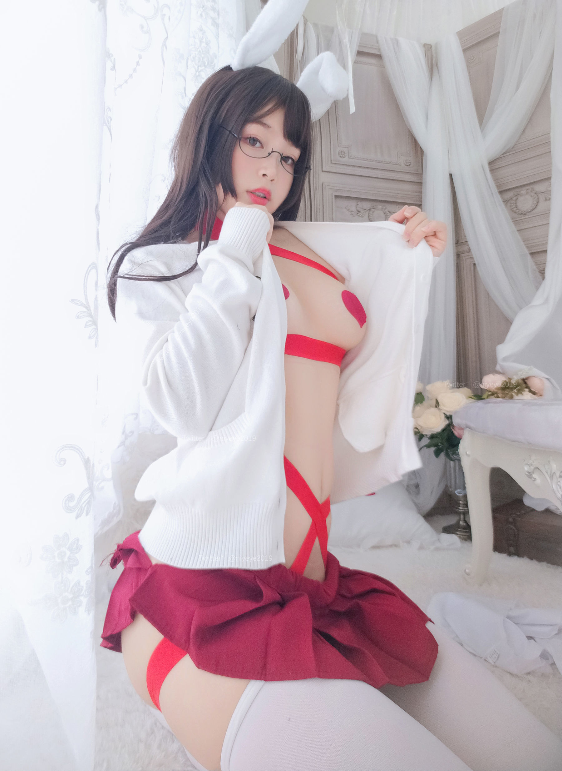 萌系小姐姐-白烨- - 发情期-图35
