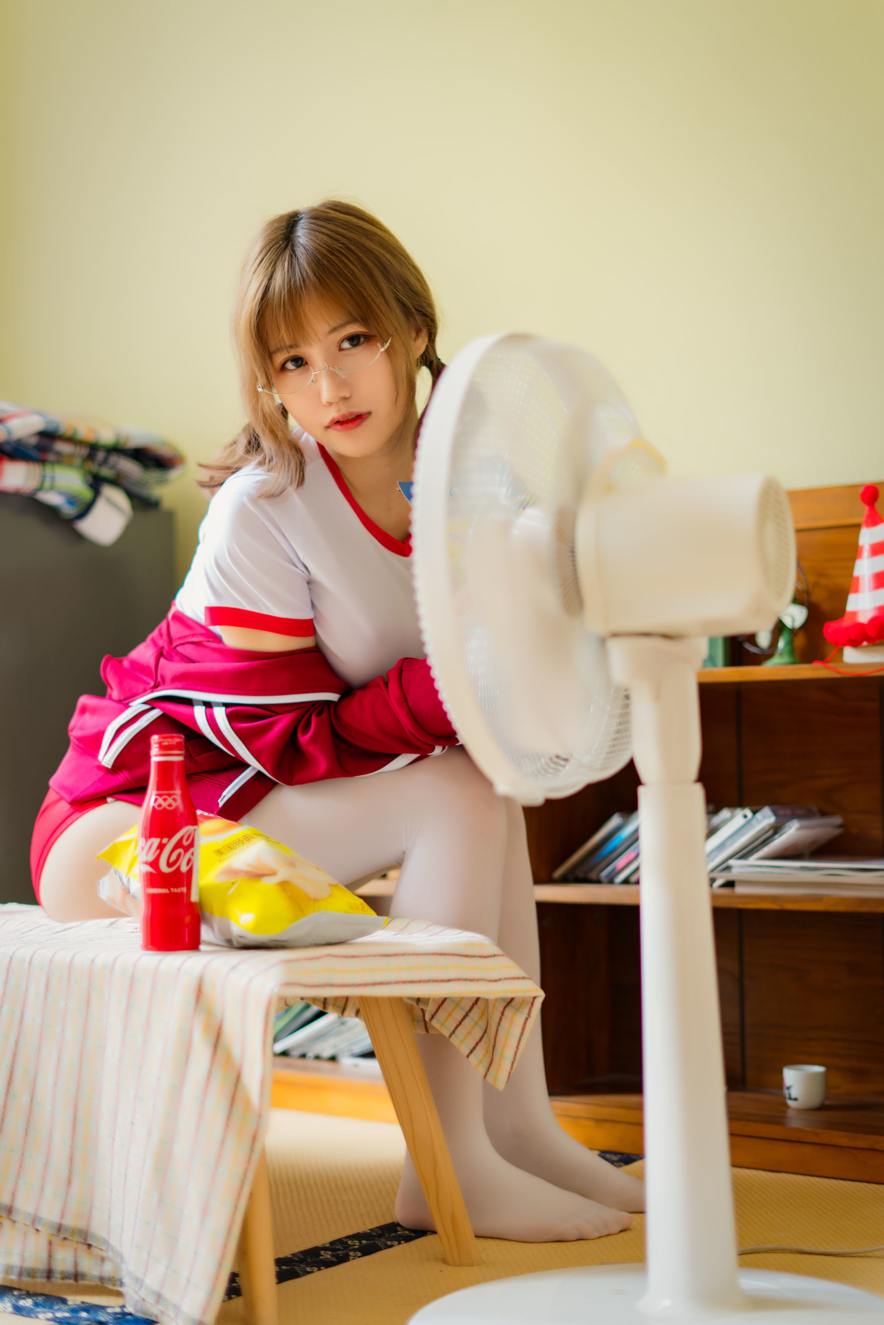 动漫博主小仓千代w - 红色体操服-图18