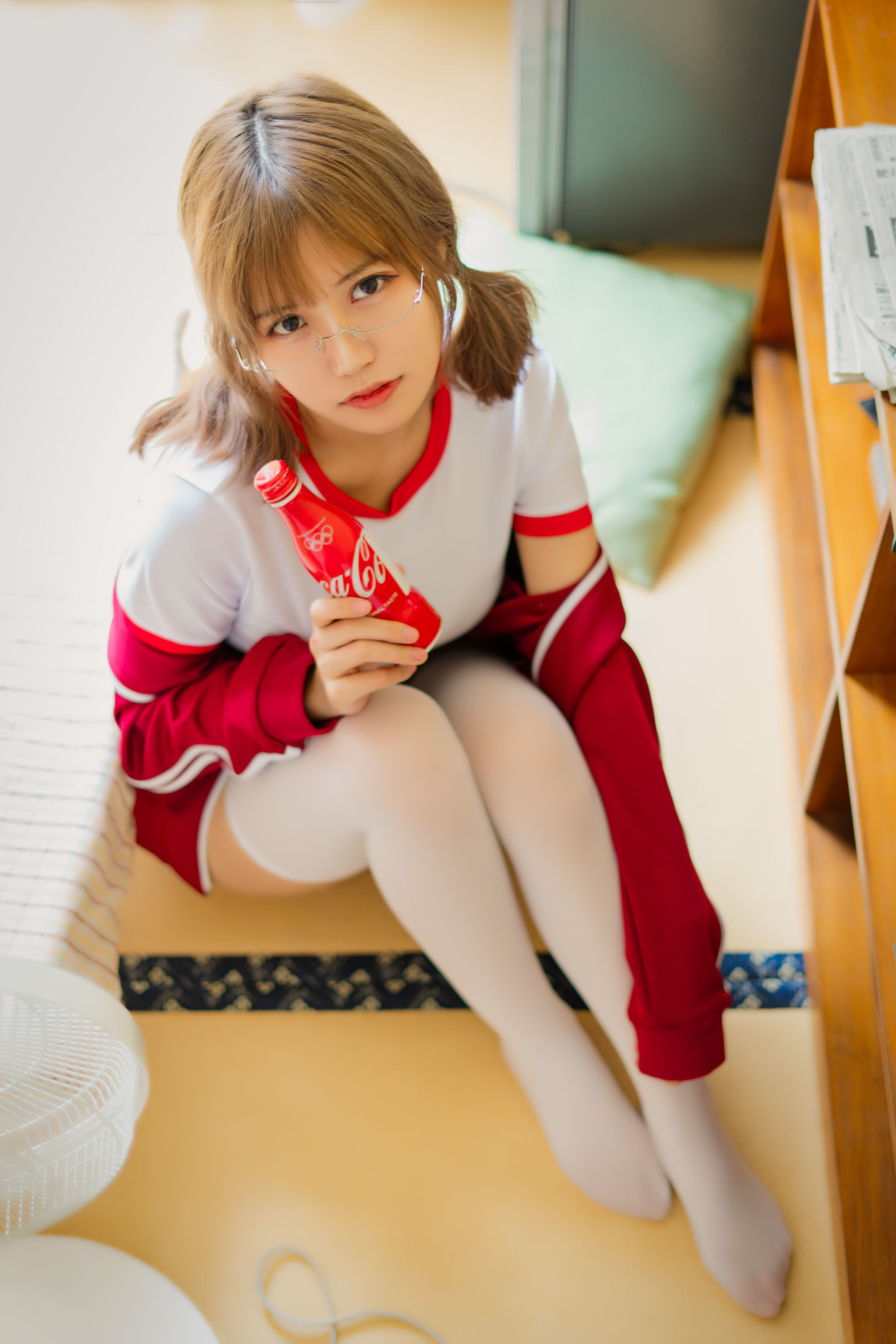 动漫博主小仓千代w - 红色体操服-图19