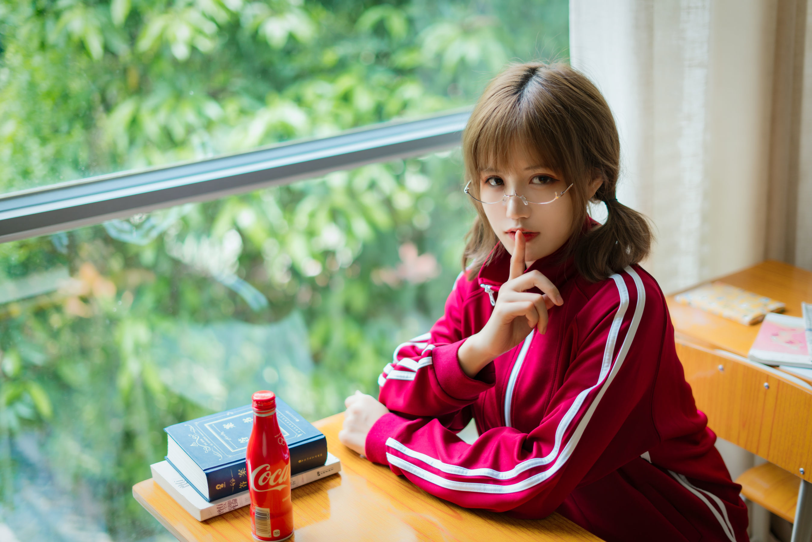 动漫博主小仓千代w - 红色体操服-图27