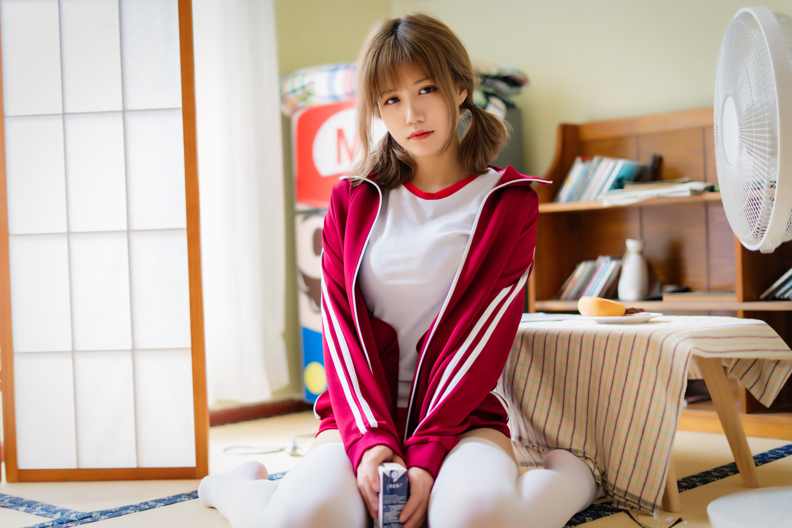 动漫博主小仓千代w - 红色体操服-图41
