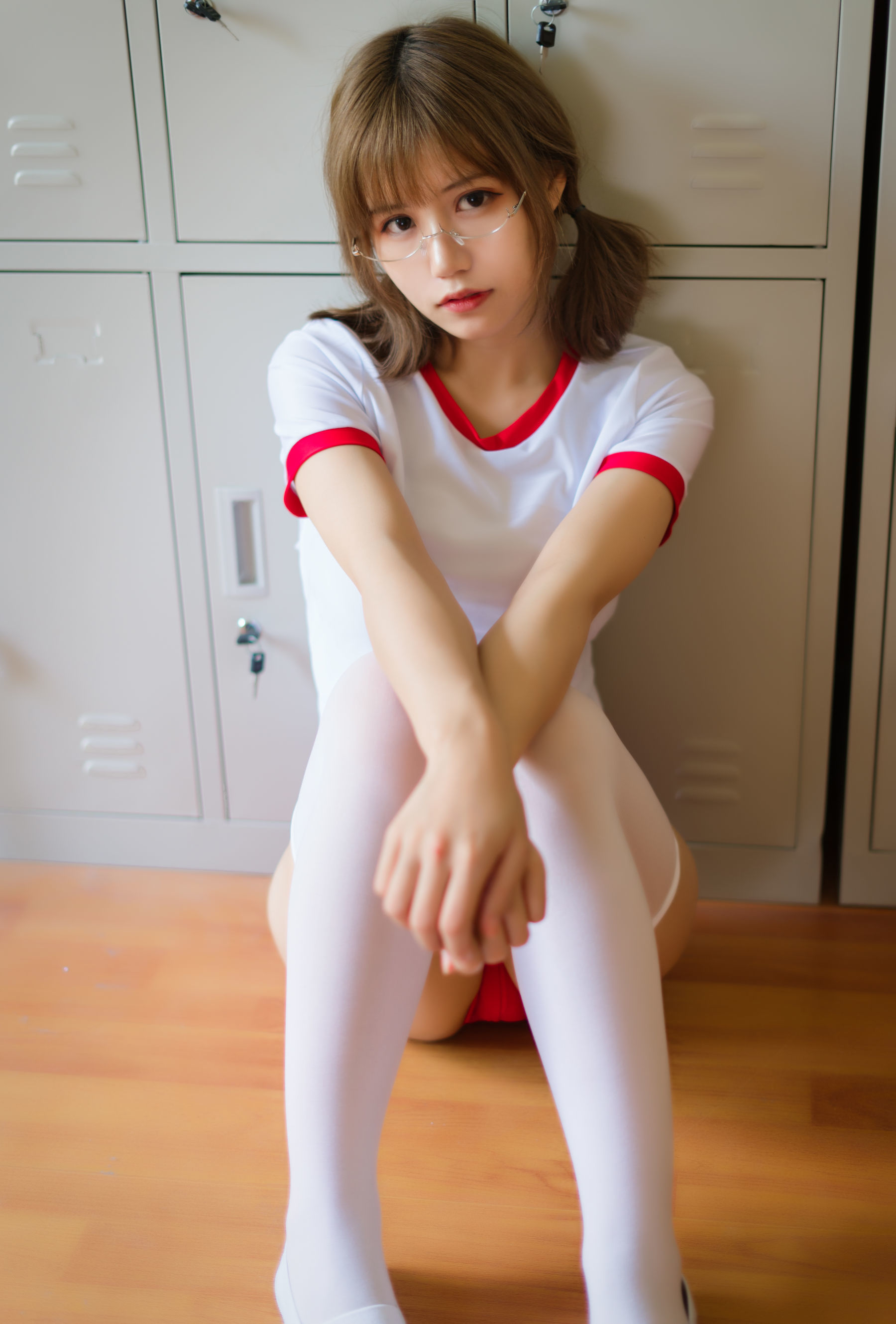动漫博主小仓千代w - 红色体操服-图8