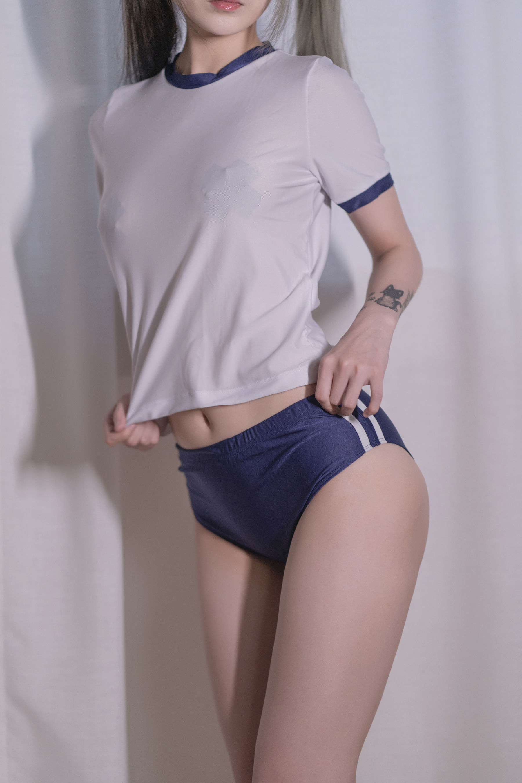 动漫博主铁板烧鬼舞w - 体操服-图12