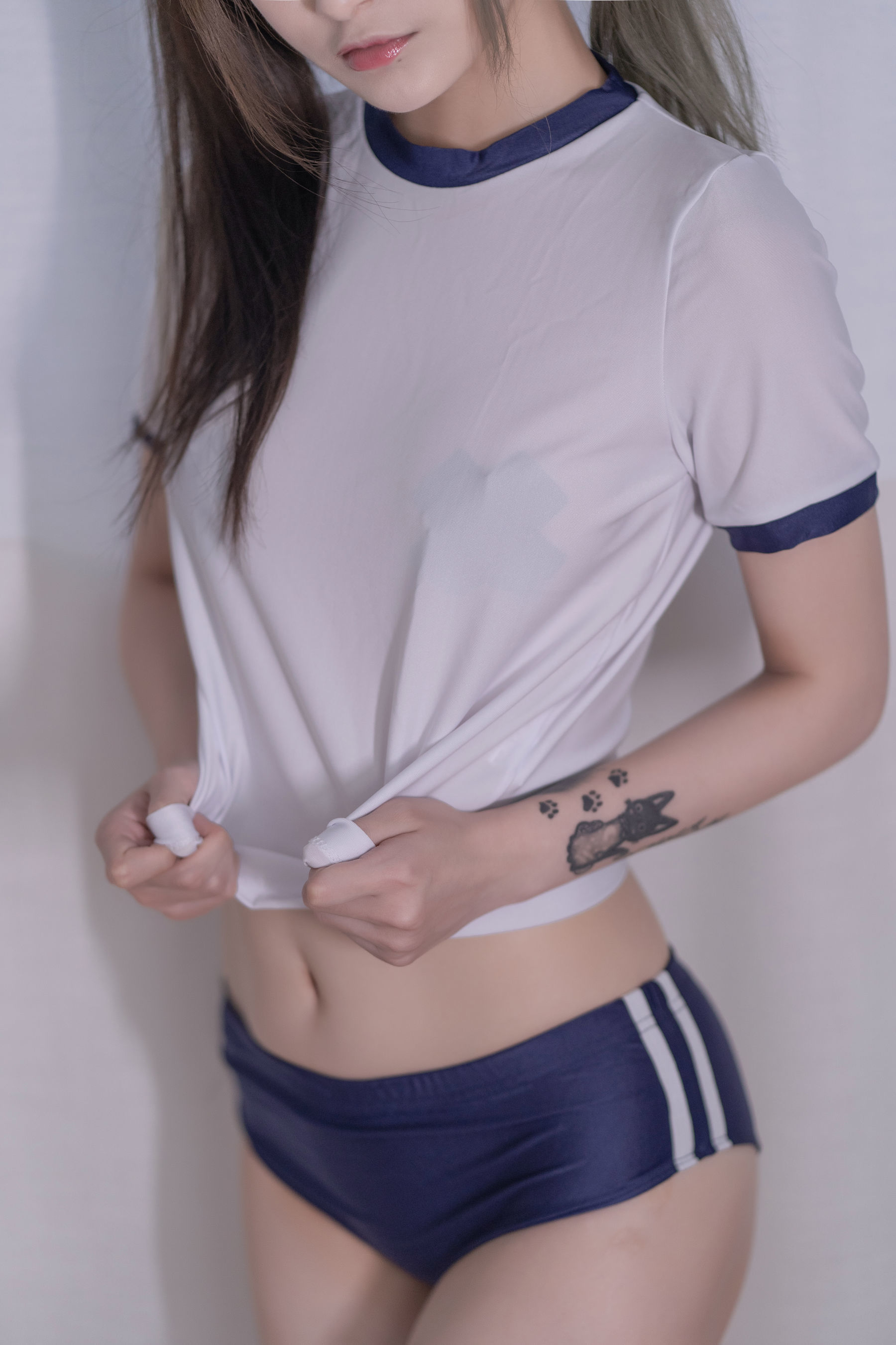 动漫博主铁板烧鬼舞w - 体操服-图14