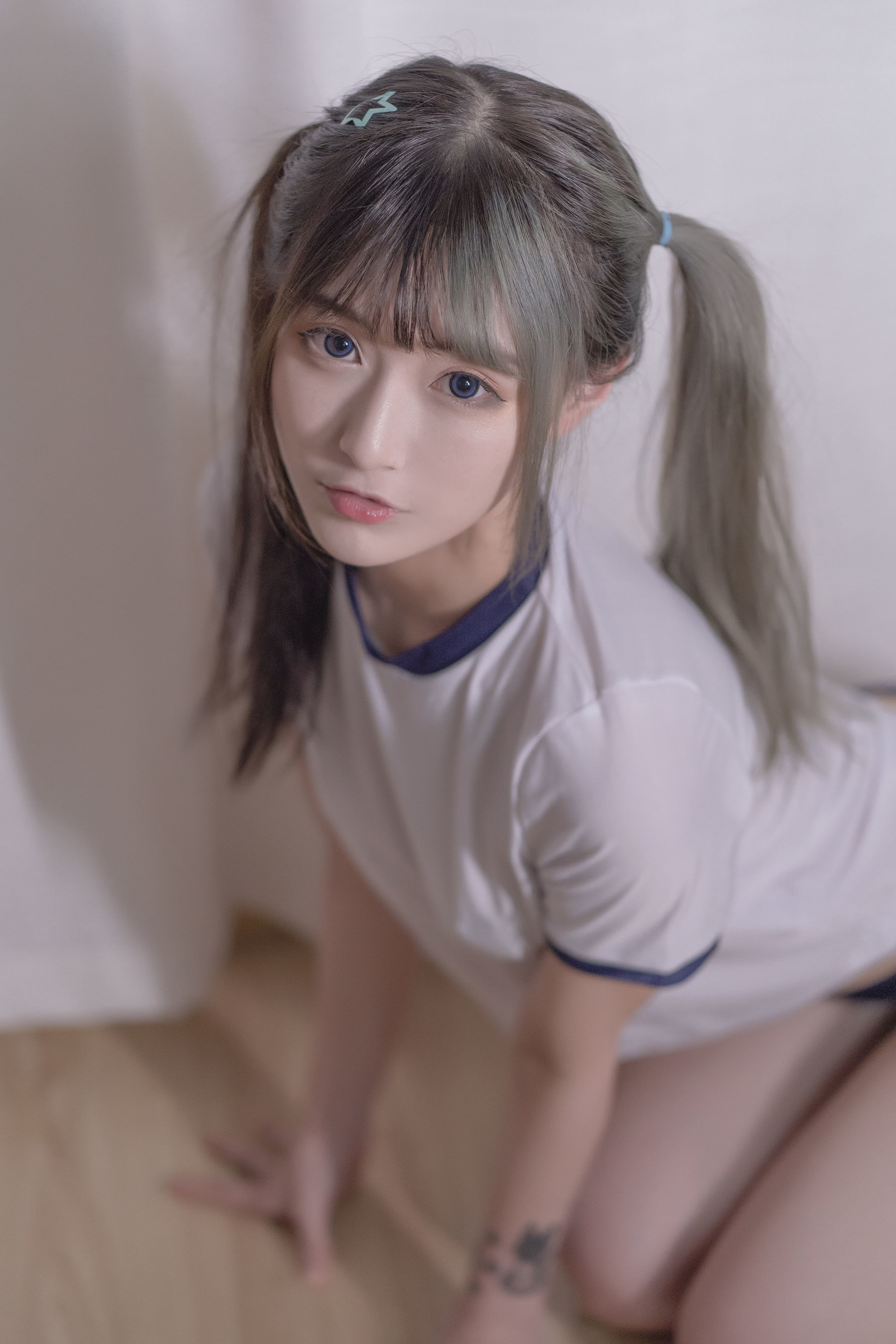 动漫博主铁板烧鬼舞w - 体操服-图5
