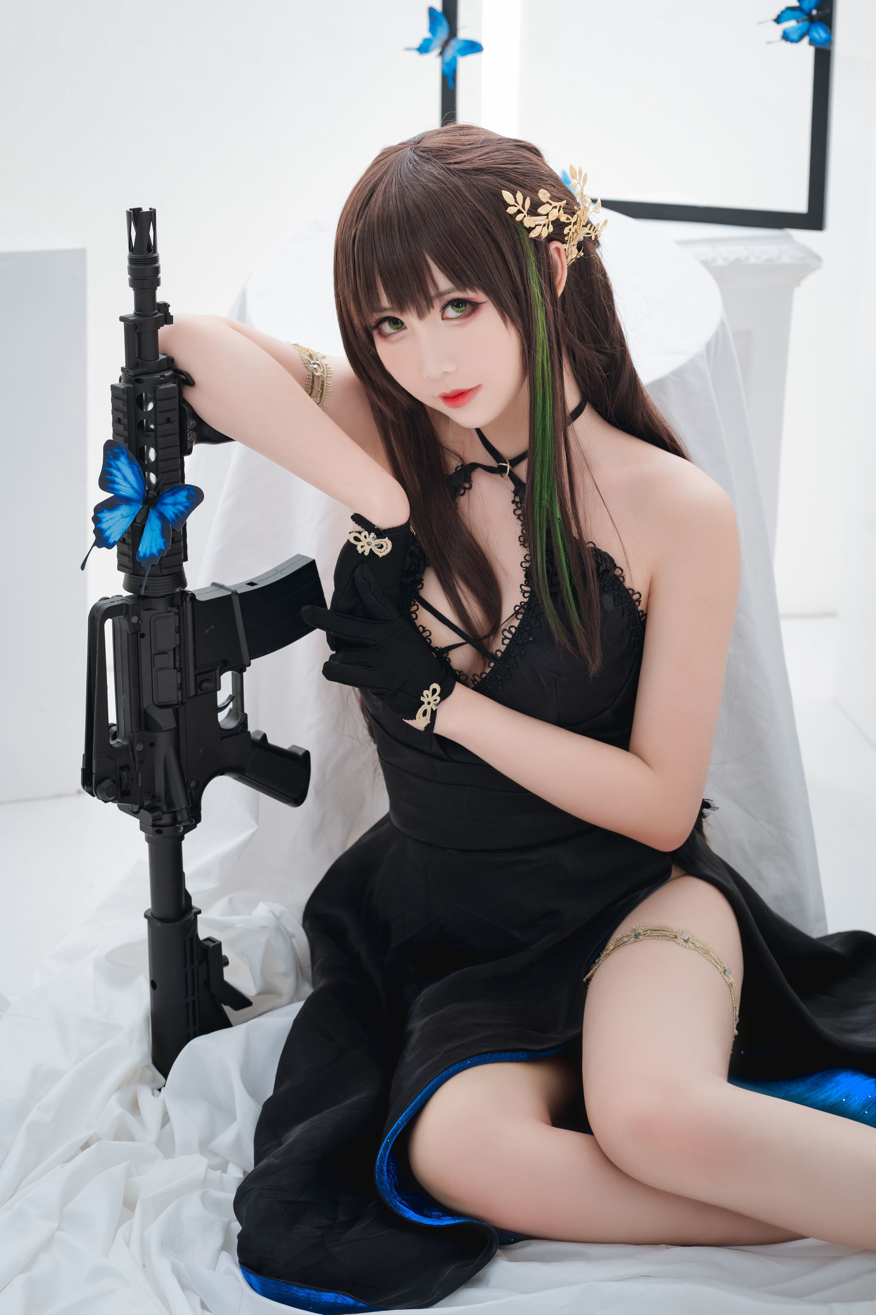 可爱人气Coser面饼仙儿 - M4A1-图9